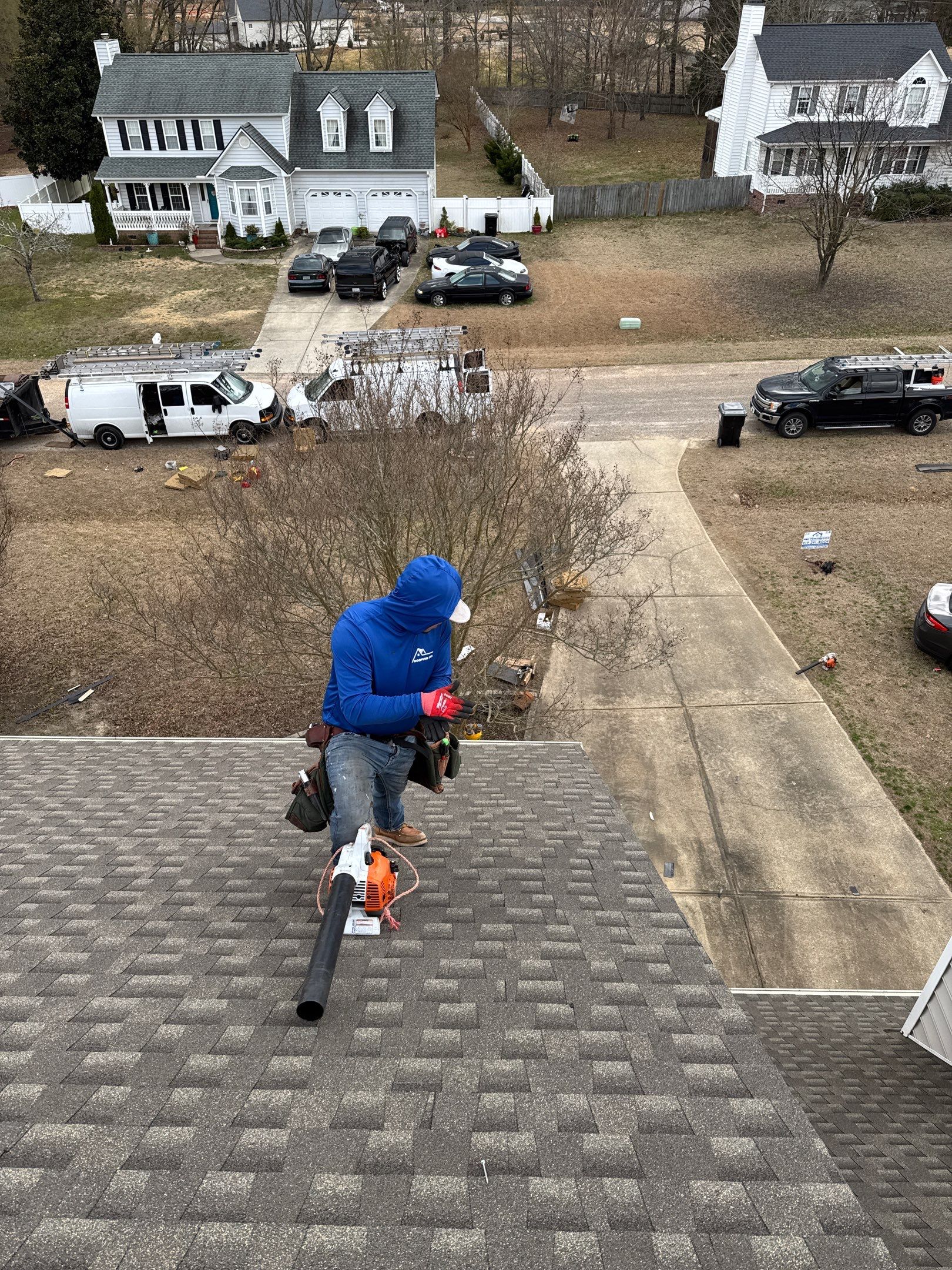 Roof Replacement - GAF Timberline HDZ Weathered Wood  by Pro Performance Roofing