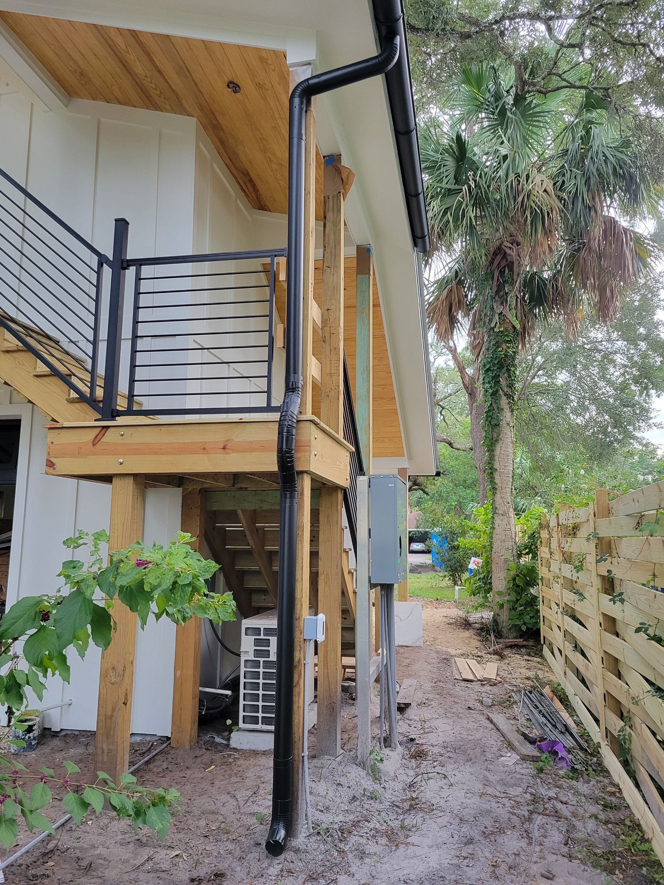 Durable 6-Inch Half-Round Gutters Installed by Gutter Professor by Gutter Professors