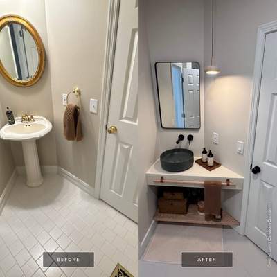 Hall bathroom renovation