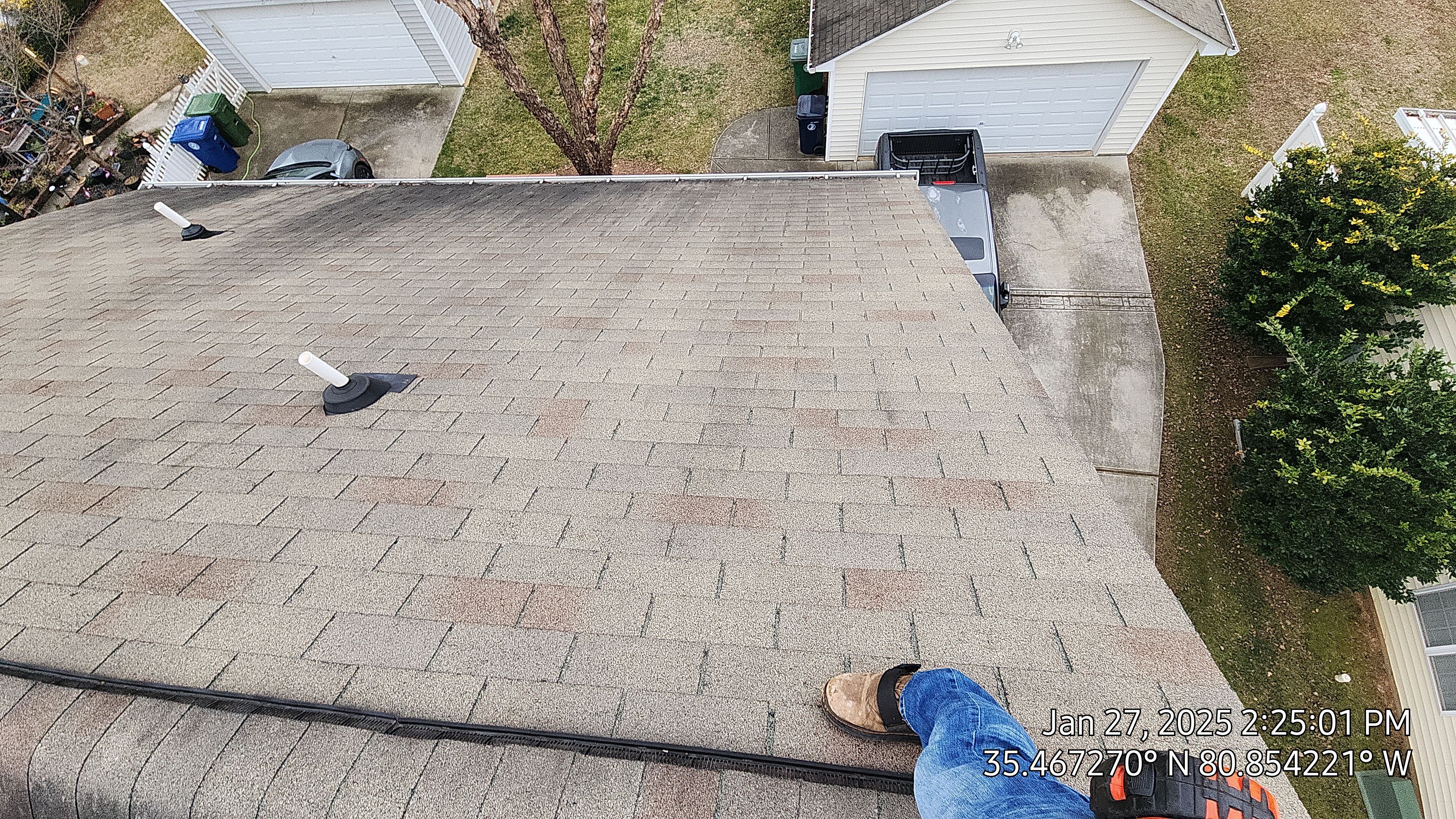 Residential Roofing Installation using Certainteed Landmark in Charcoal Black by Best Roofing Now LLC