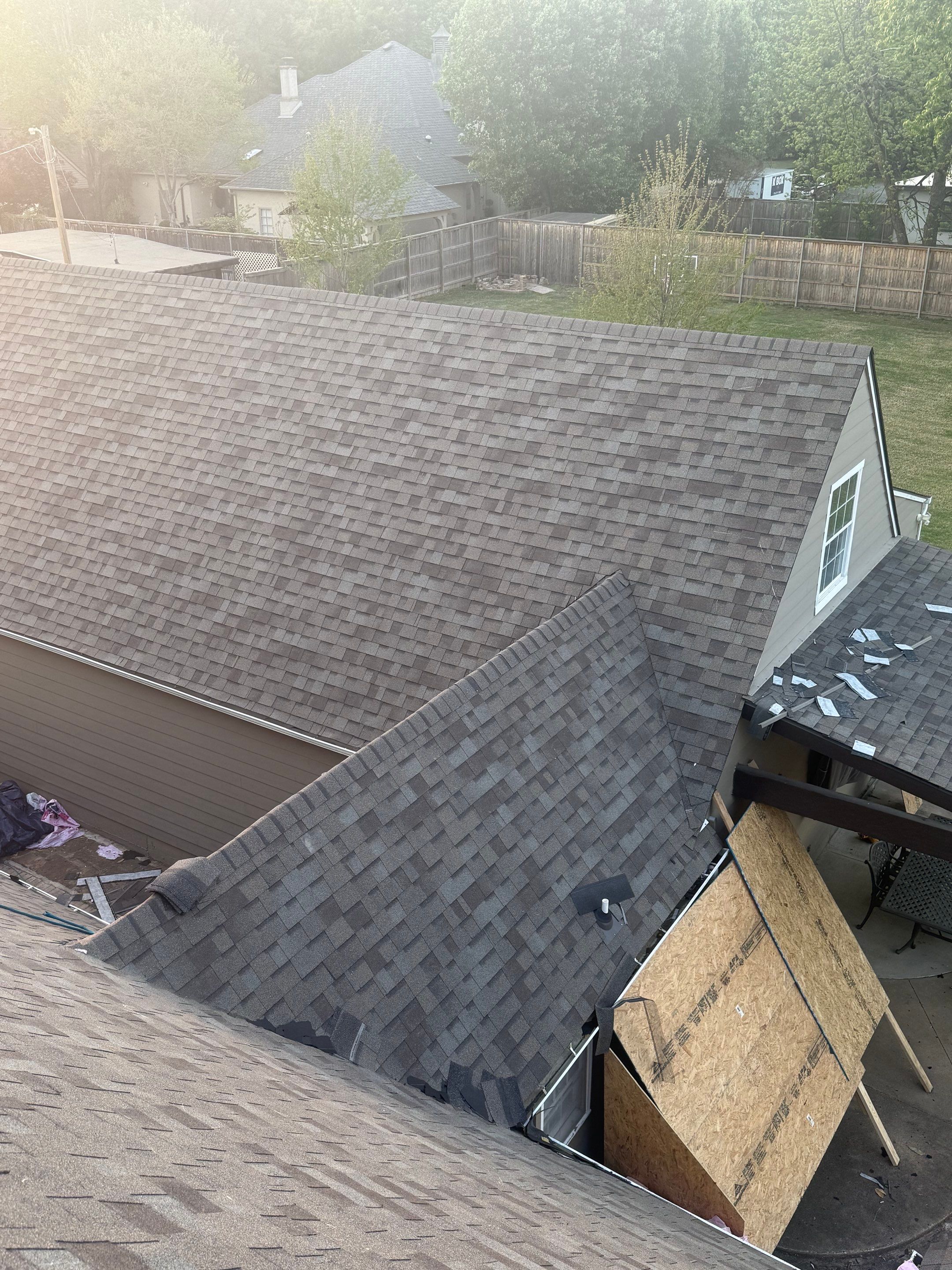 Roof Project in Tulsa by Decor Roofing & Restoration
