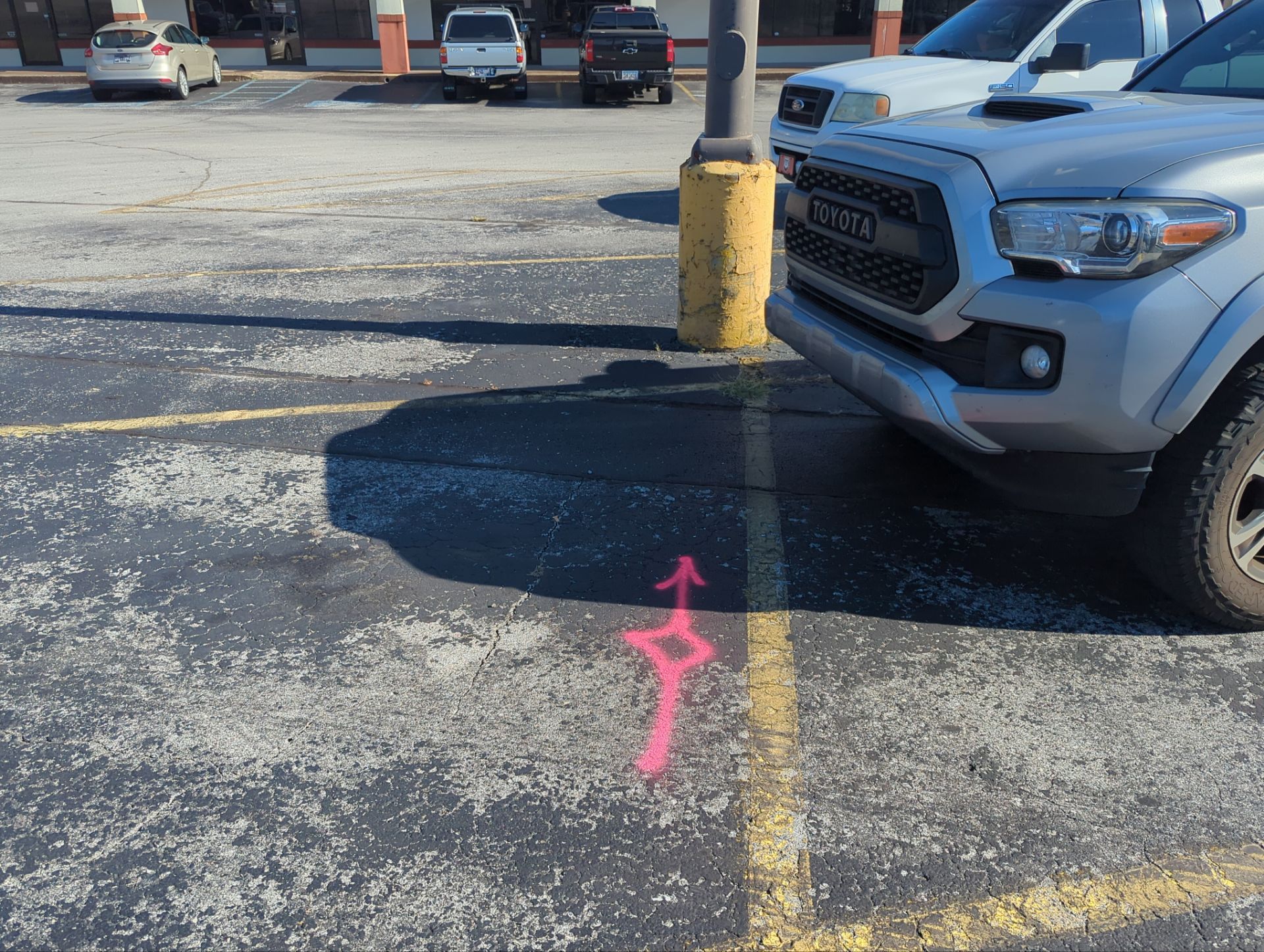 Parking Lot Utility Locate / GPR Investigation by Alsip Locating Service, LLC