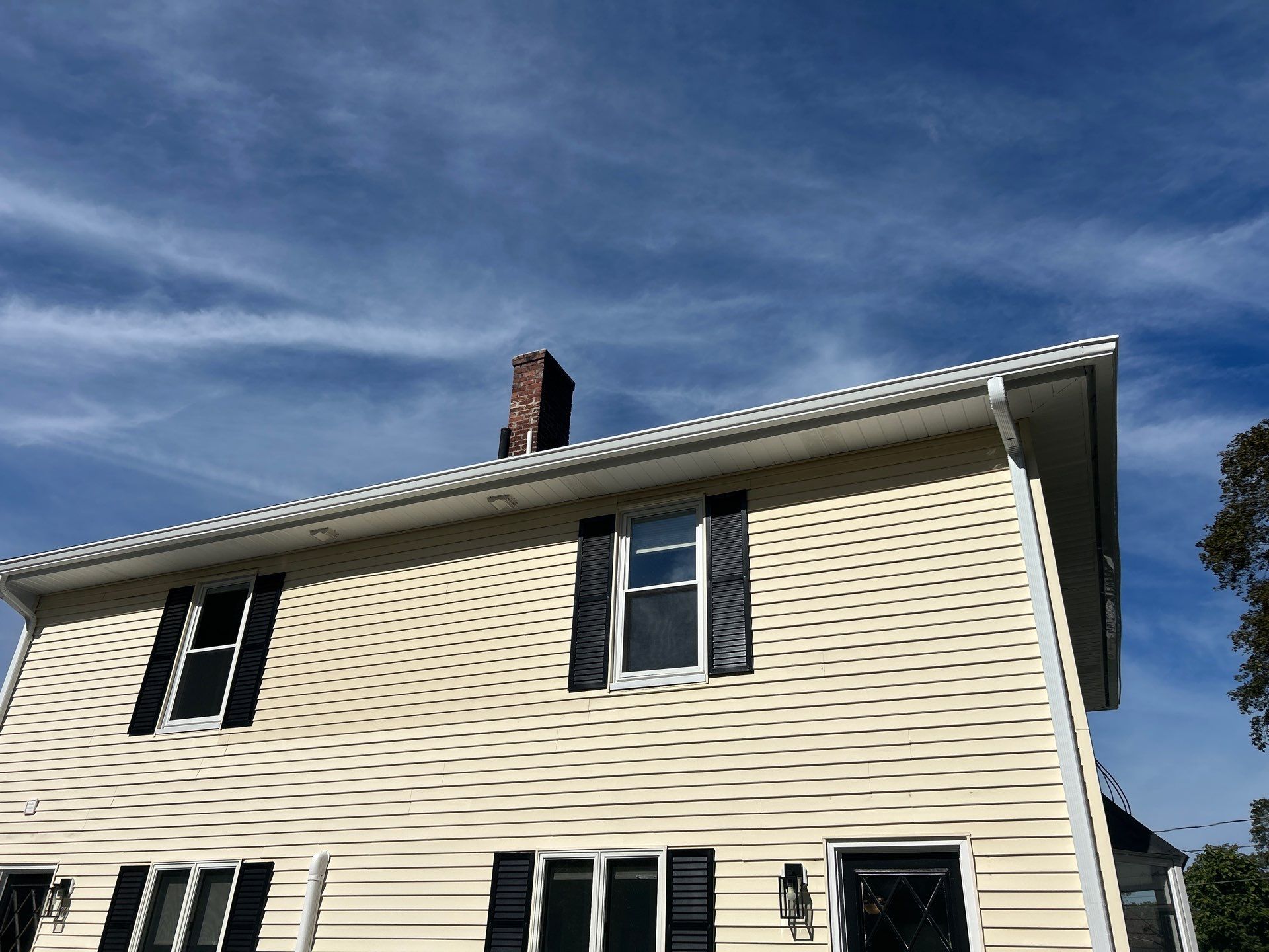 Seamless Gutter Installation with Crown Molding Adjustment | Maynard, MA by Mighty Dog Roofing of Greater Middlesex County