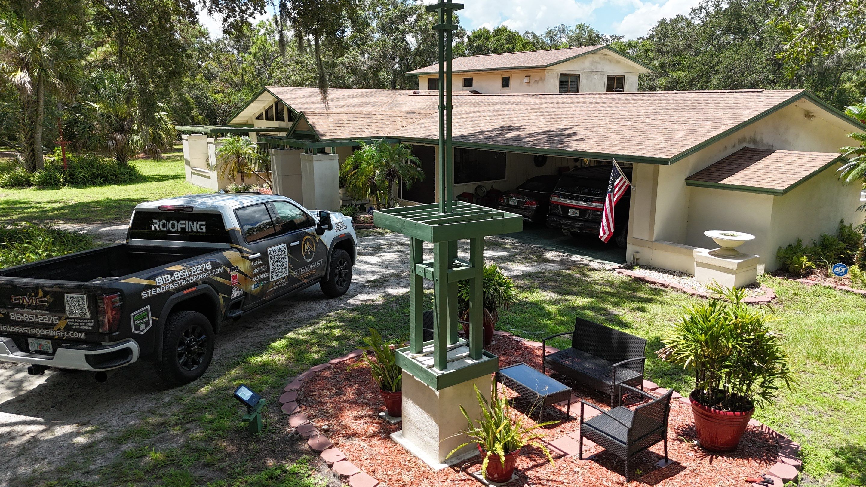 Roof Replacement in Ruskin, FL by Steadfast Roofing 