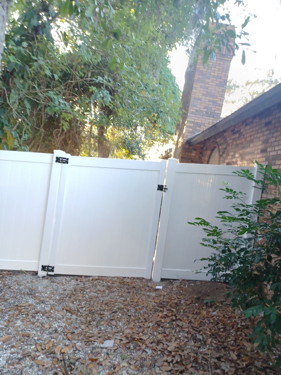 Bradenton, FL 6ft. Tall White Vinyl Privacy Fence  by Asap fence and gates, LLC