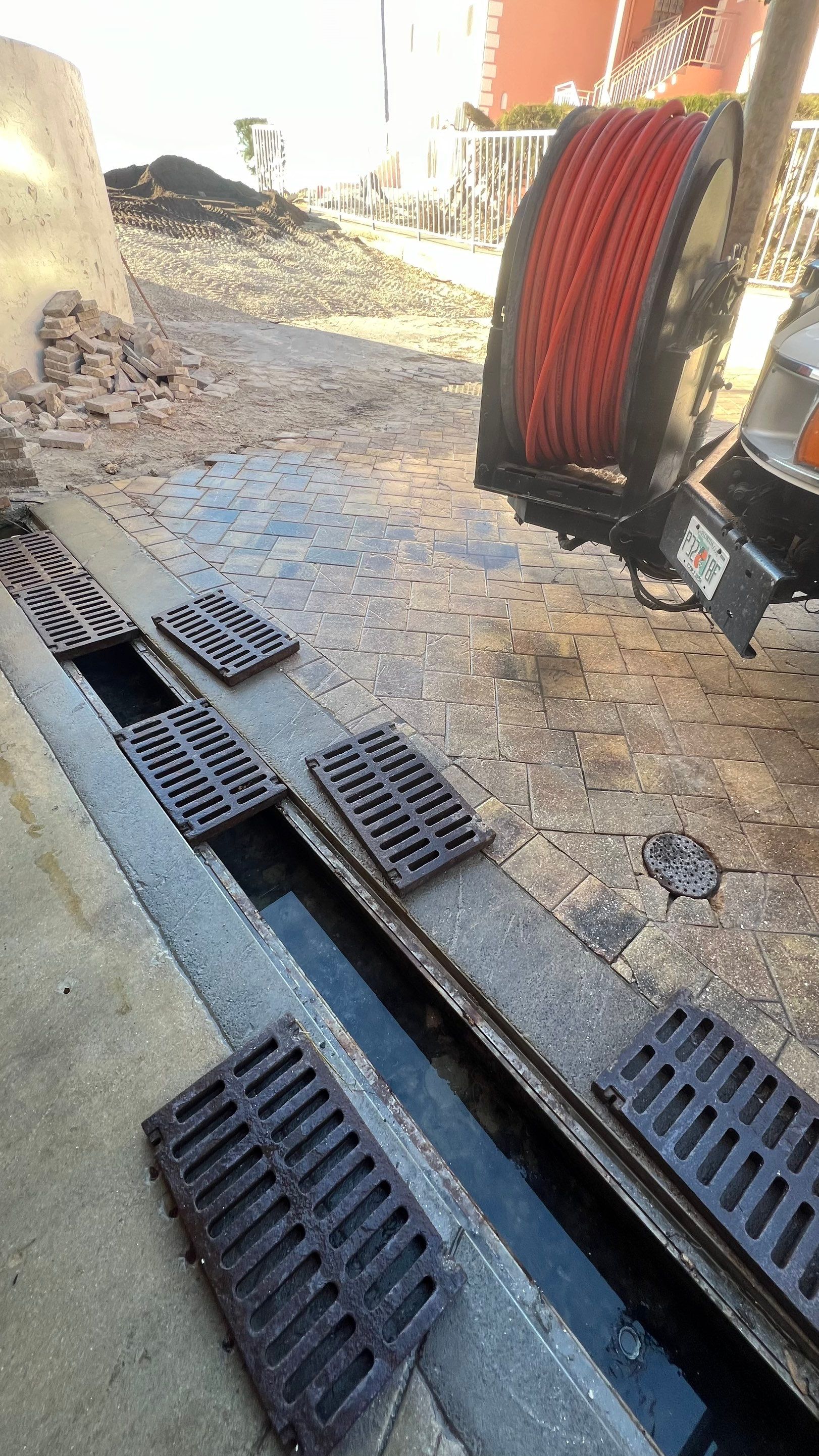 Naples Condo Complex Stormwater System Maintenance and Hurricane Cleanup by Don Mar, Inc. Storm Water Solutions