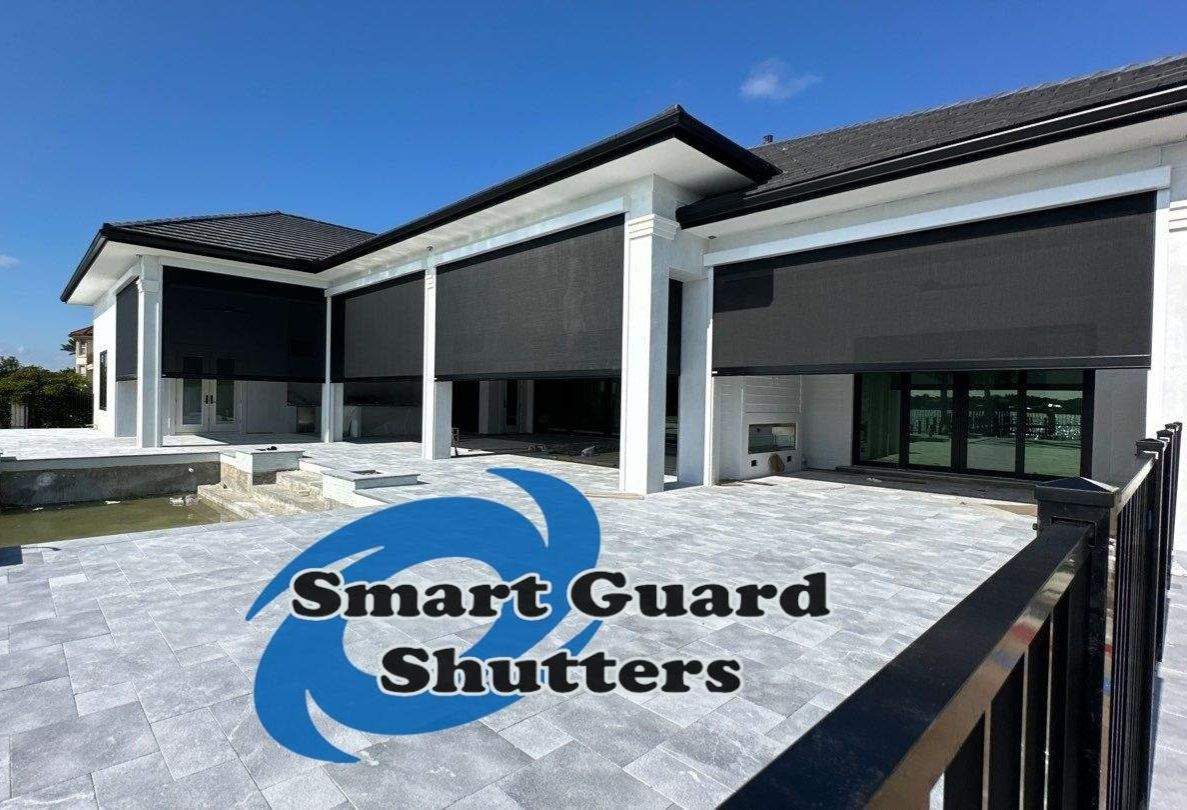 7 UltraShield Motorized Hurricane Screen by Smart Guard Shutters