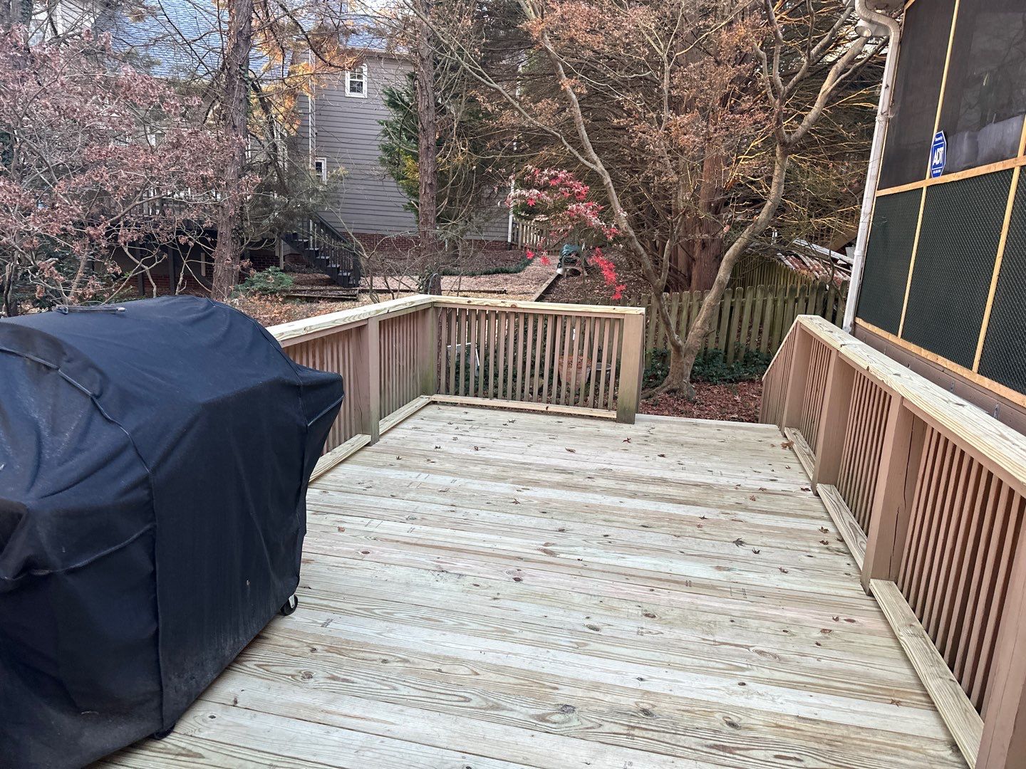 Coated Deck using Wood Sealant by DuraSeal