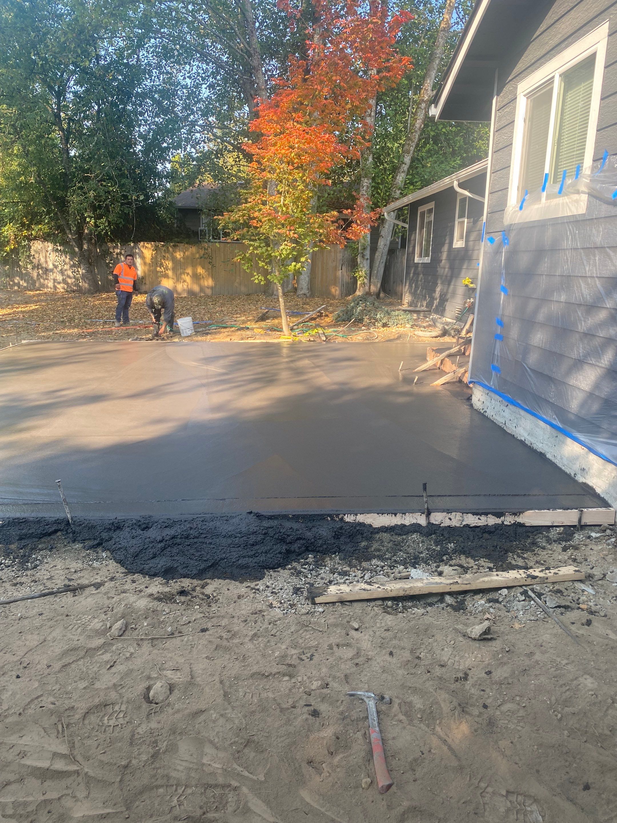 Mike | Patio Rennovation, Concrete Project by Jireh Asphalt & Concrete Inc 