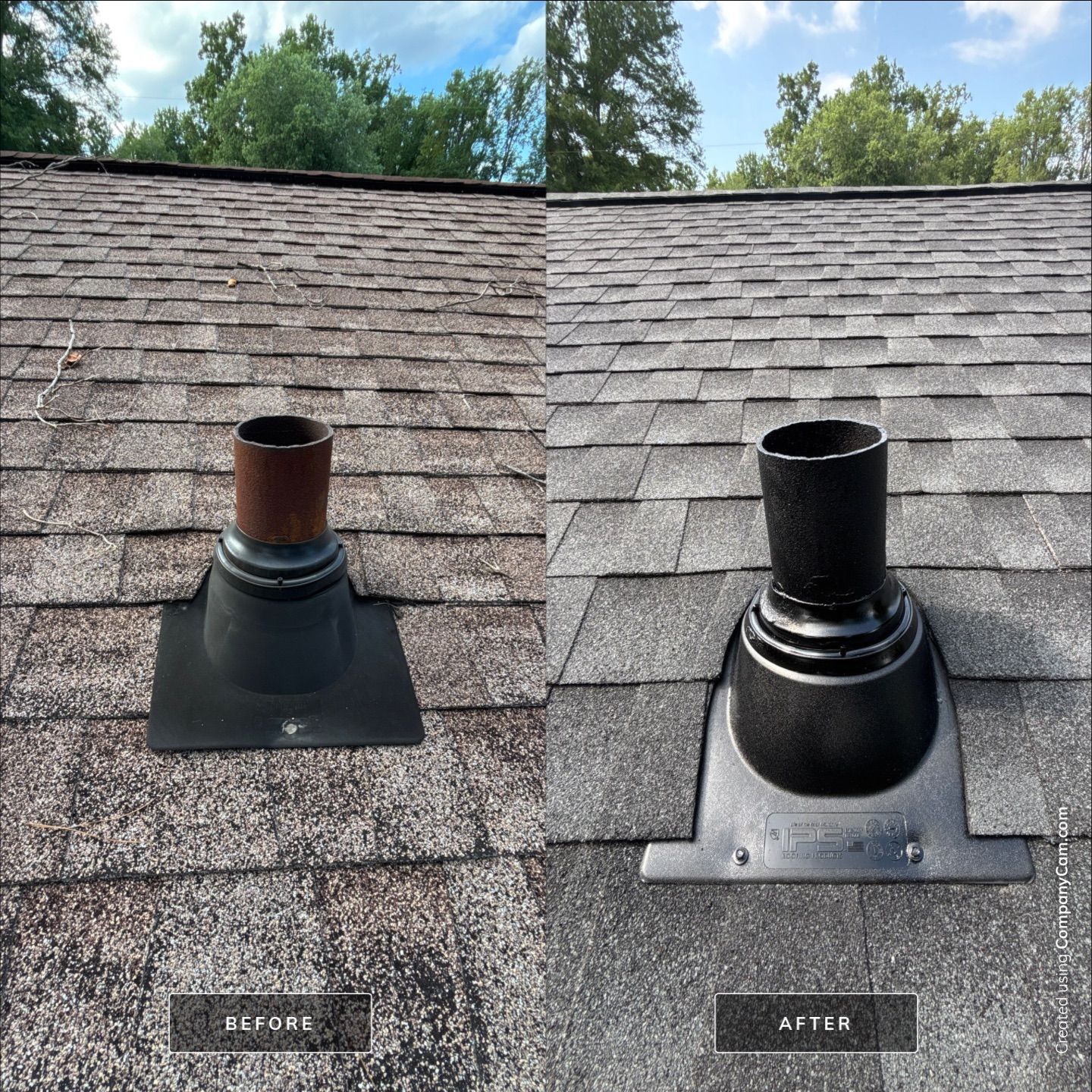 Roof replacement by Deerfield Roofing LLC