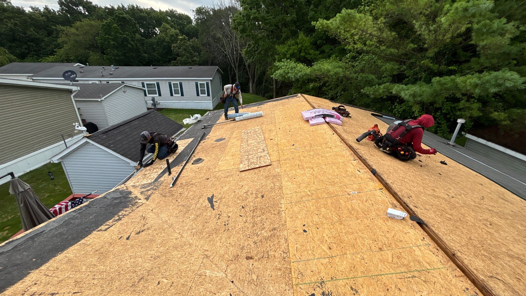 Roof Replacement using Owens Corning Sierra Gray by 180 Contractors