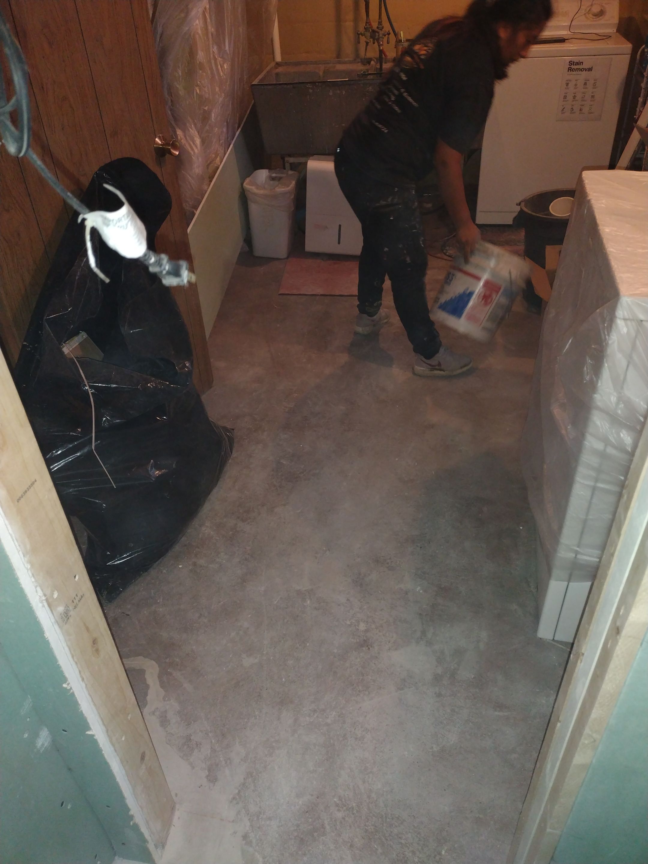 Bathroom Transformation – From Empty Space to Dream Bathroom by Johnny Five Construction 