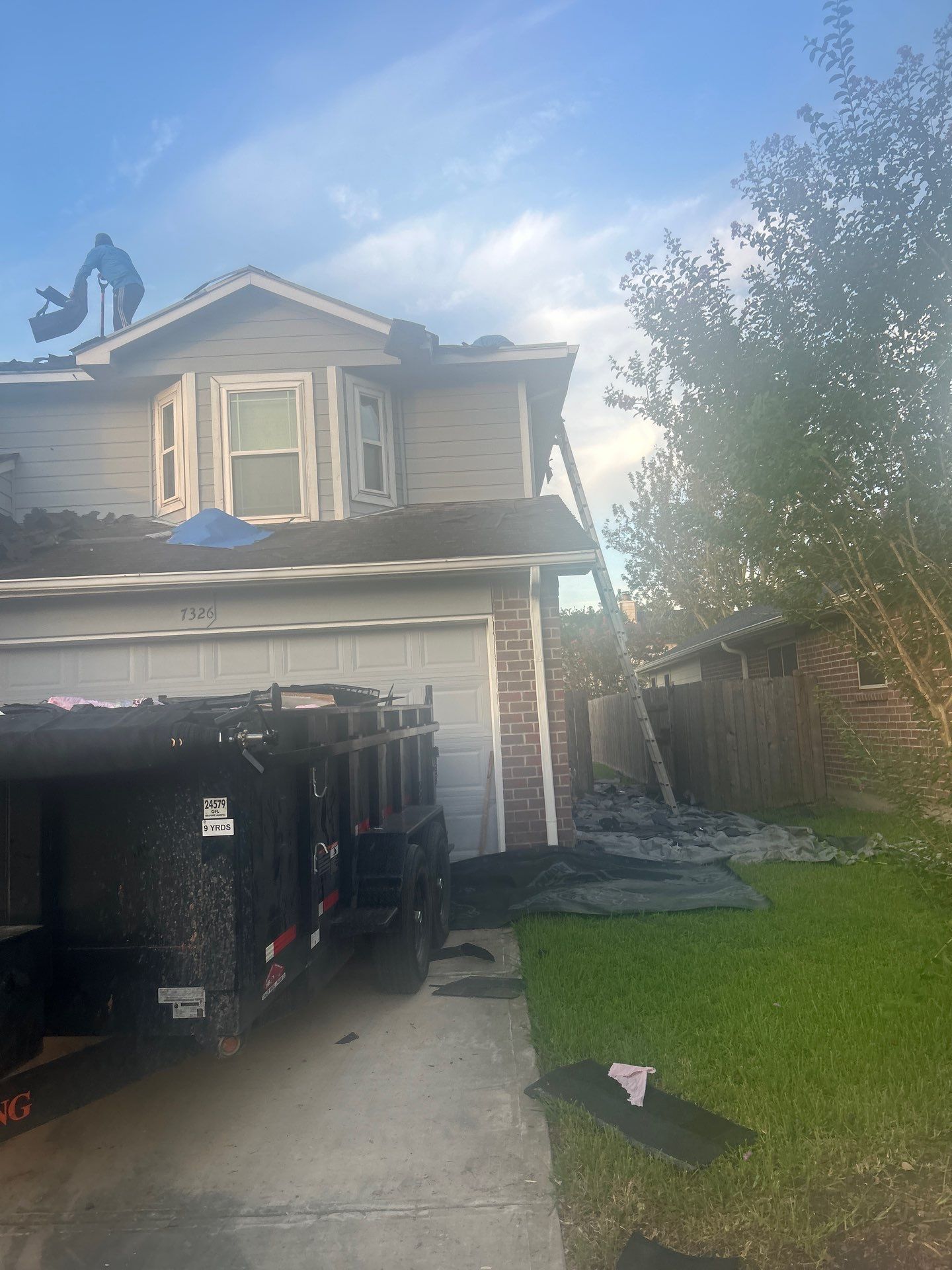 Residential Roofing Repair using Owen's Corning Duration (Lifetime) Shingles by Roof Repair Company