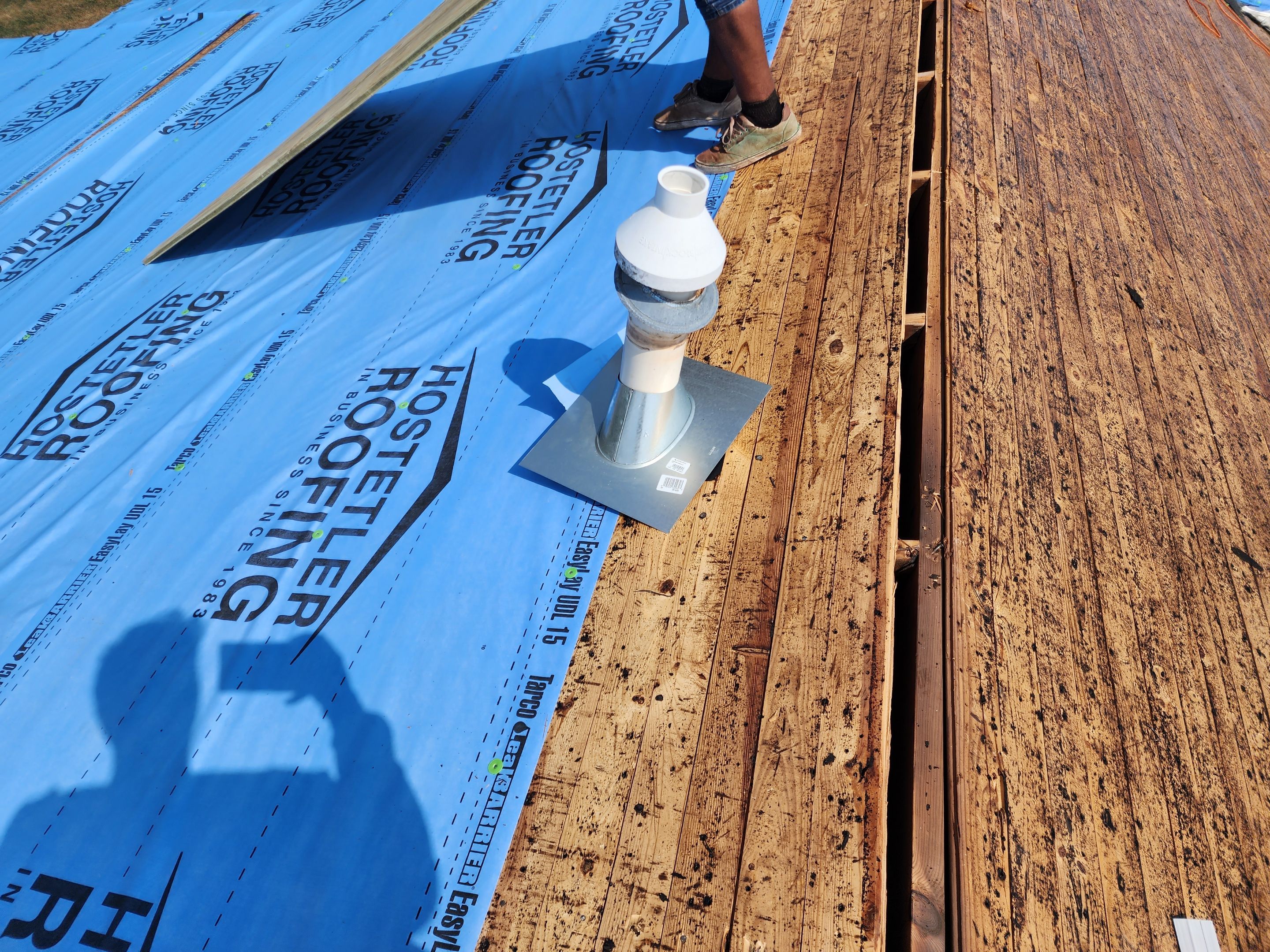 Residential Shingle Reroof using Malarkey Vista by Hostetler Roofing