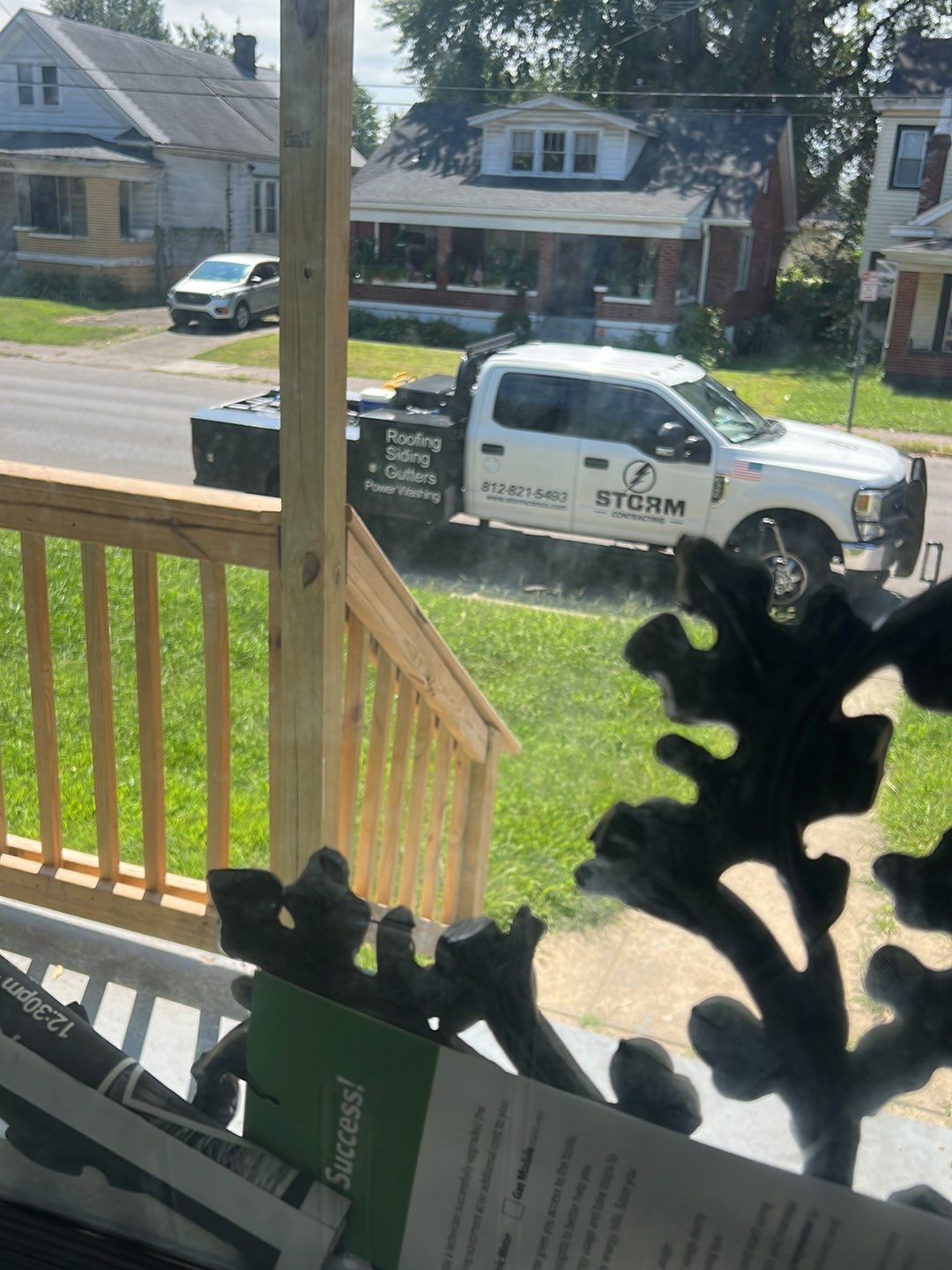 Rental Property Restoration, siding, flooring, gutters, landscaping by Storm Contracting 