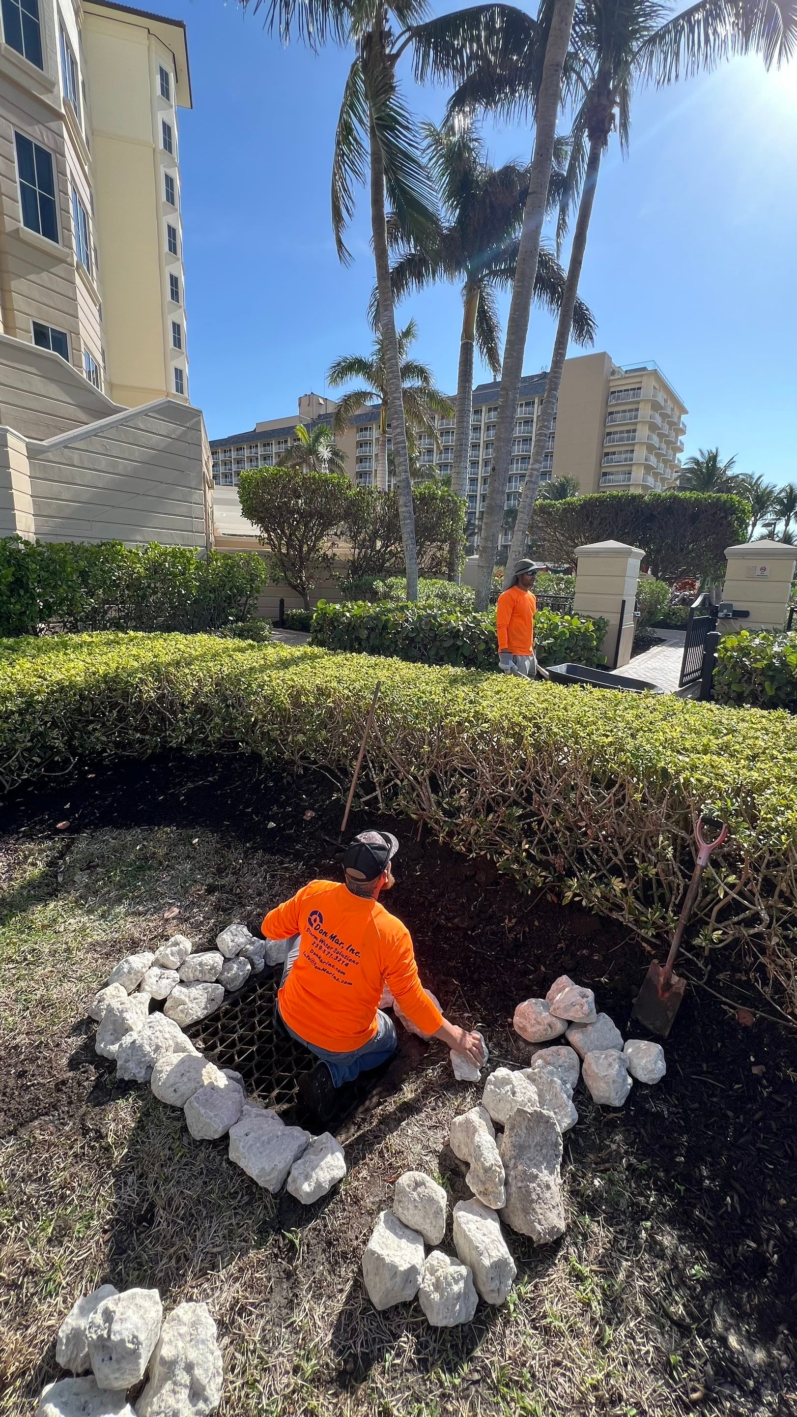 Marco Island Condo Stormwater System Maintenance by Don Mar, Inc. Storm Water Solutions