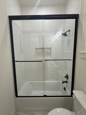 Framed Shower 1/4" Sliders  