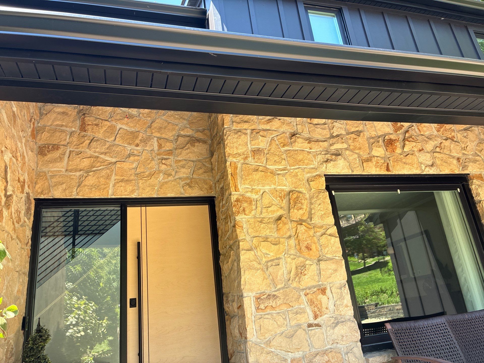 James Hardie Board and Batten Midnight Black Renovation in Wexford by Ideal Siding Pittsburgh