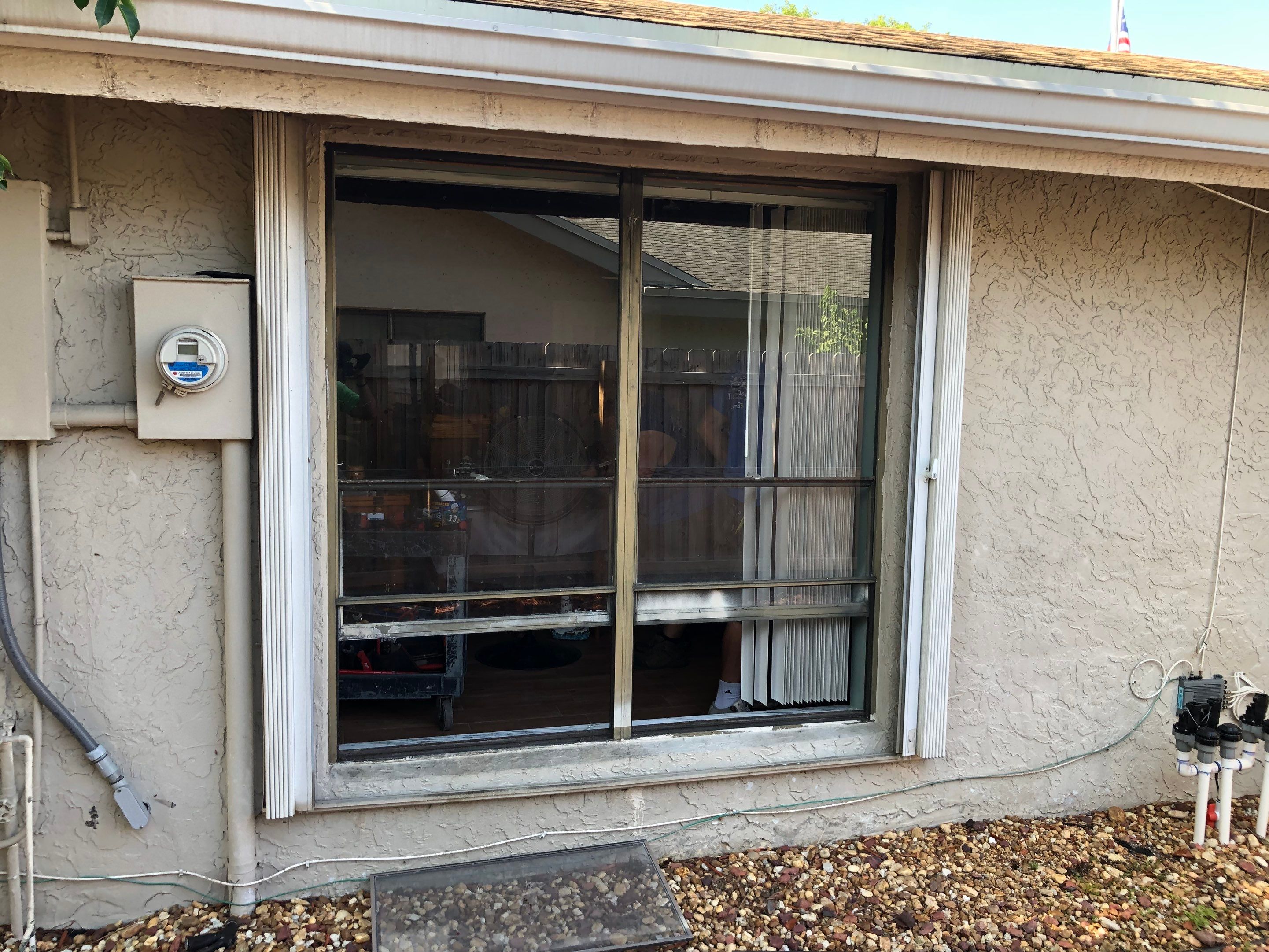 Impact Window Installation & Sliding Glass Door to Window Conversion – Coconut Creek, FL by The Door Doctor of South Florida, Inc.