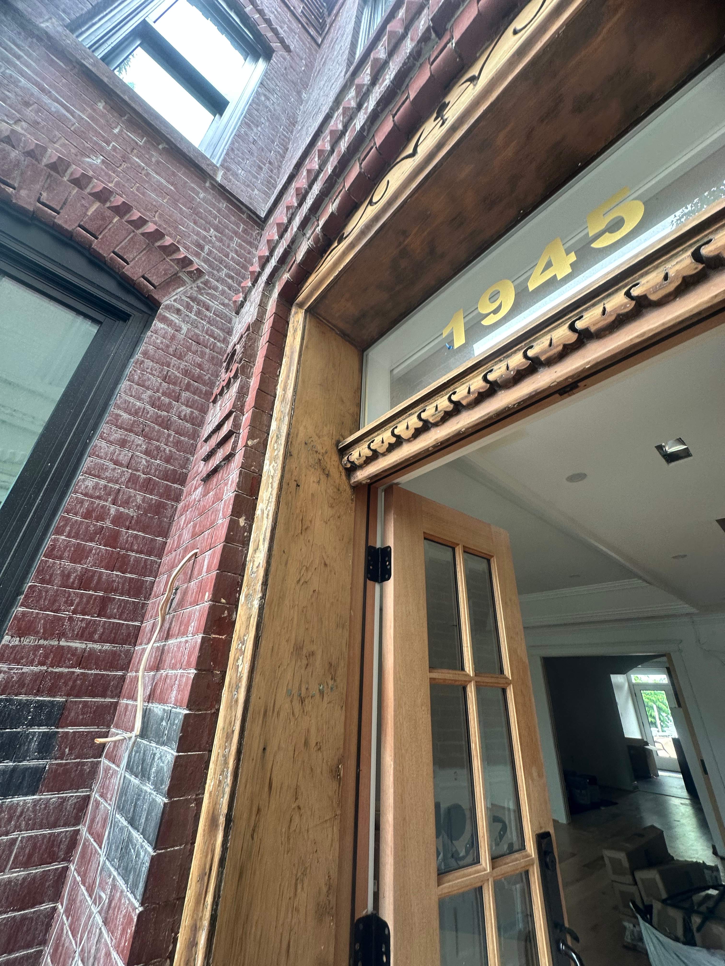 Historic Home- 100+ Year Old Wood Door Restoration by C & V PAINTING SERVICES LLC