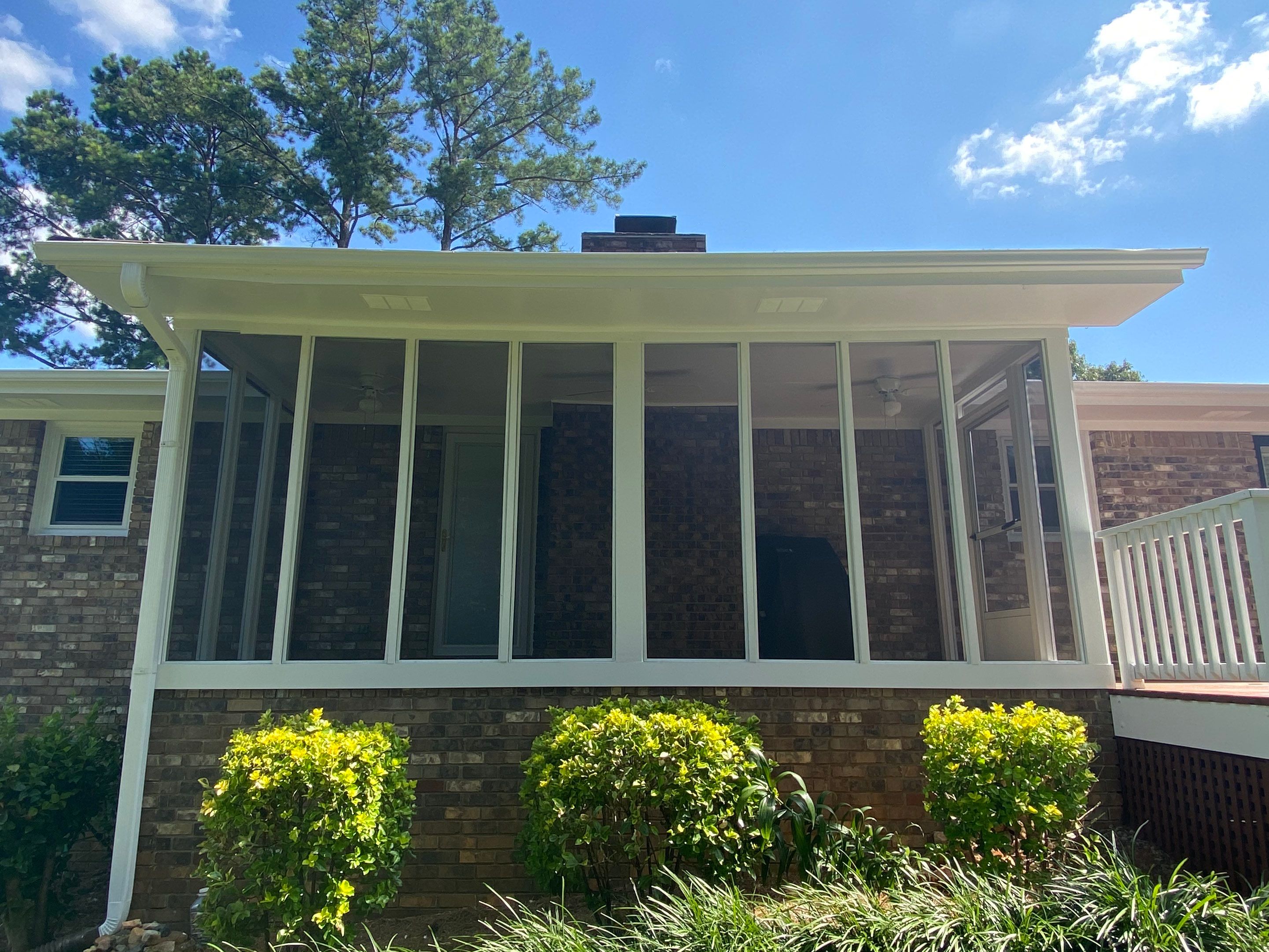 Composite Deck and Screened Porch Construction in Kennesaw by Swift Home Renovations