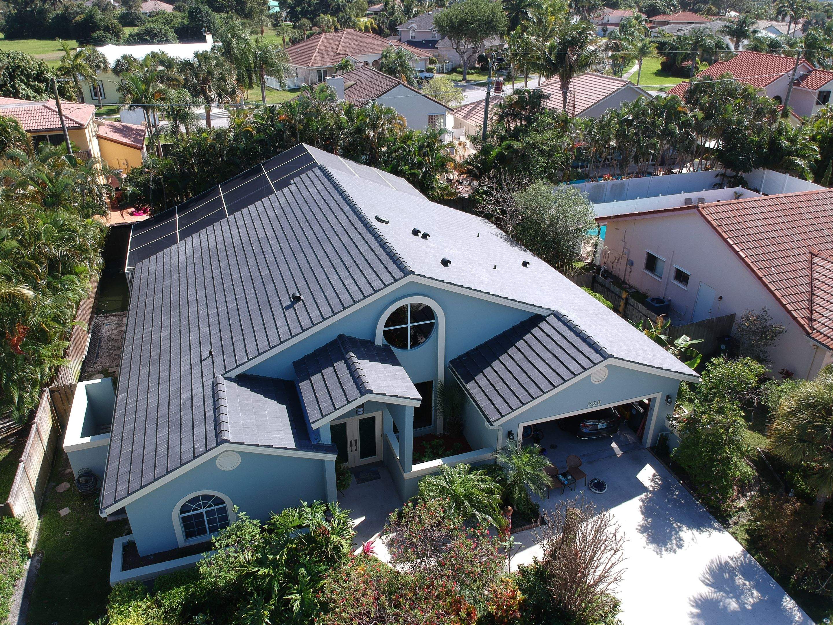 Residential Roofing Installation using Eagle Roofing Tile by BLUES BROTHERS ROOFING