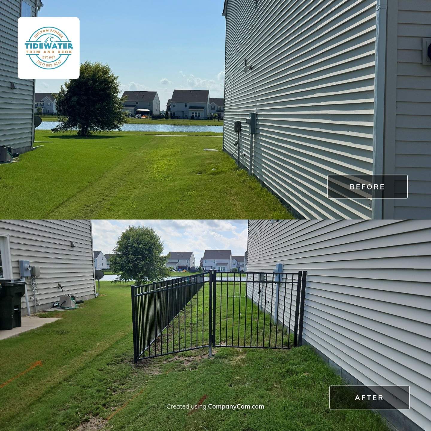 Strength Meets Sophistication by Tidewater Fence