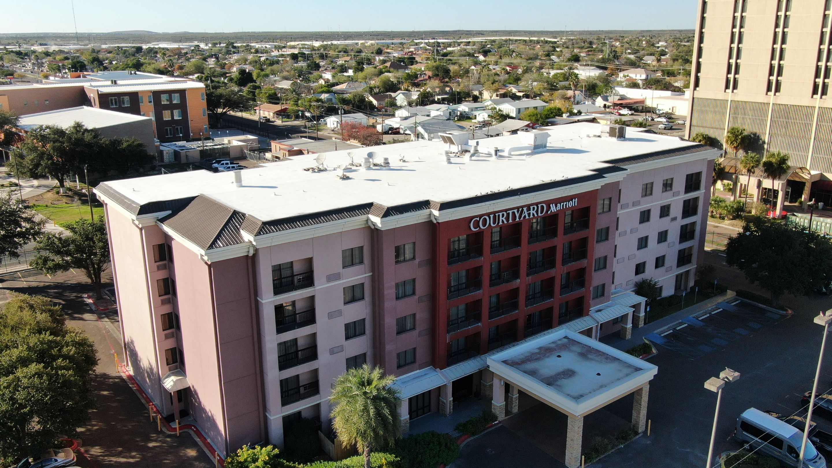 Commercial Roofing Installation using Thermoplastic Polyolefin - GAF by JM Flores Roofing & Construction, Inc