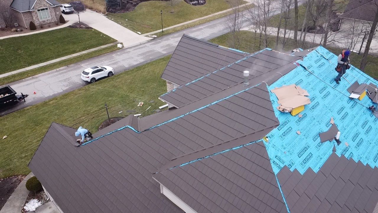 HOA-Approved Metal Shake Roof After Hail Damage – Fort Wayne, IN by 4Ever Metal Roofing