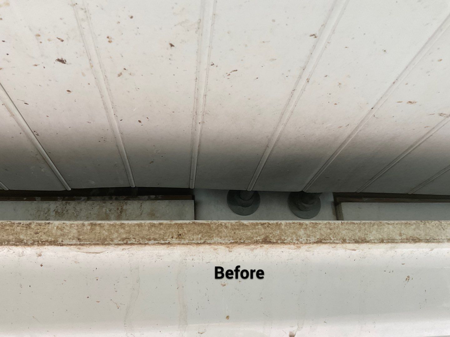 Deck Repair using Rain Drop Gutter covers by Alpha Design Services