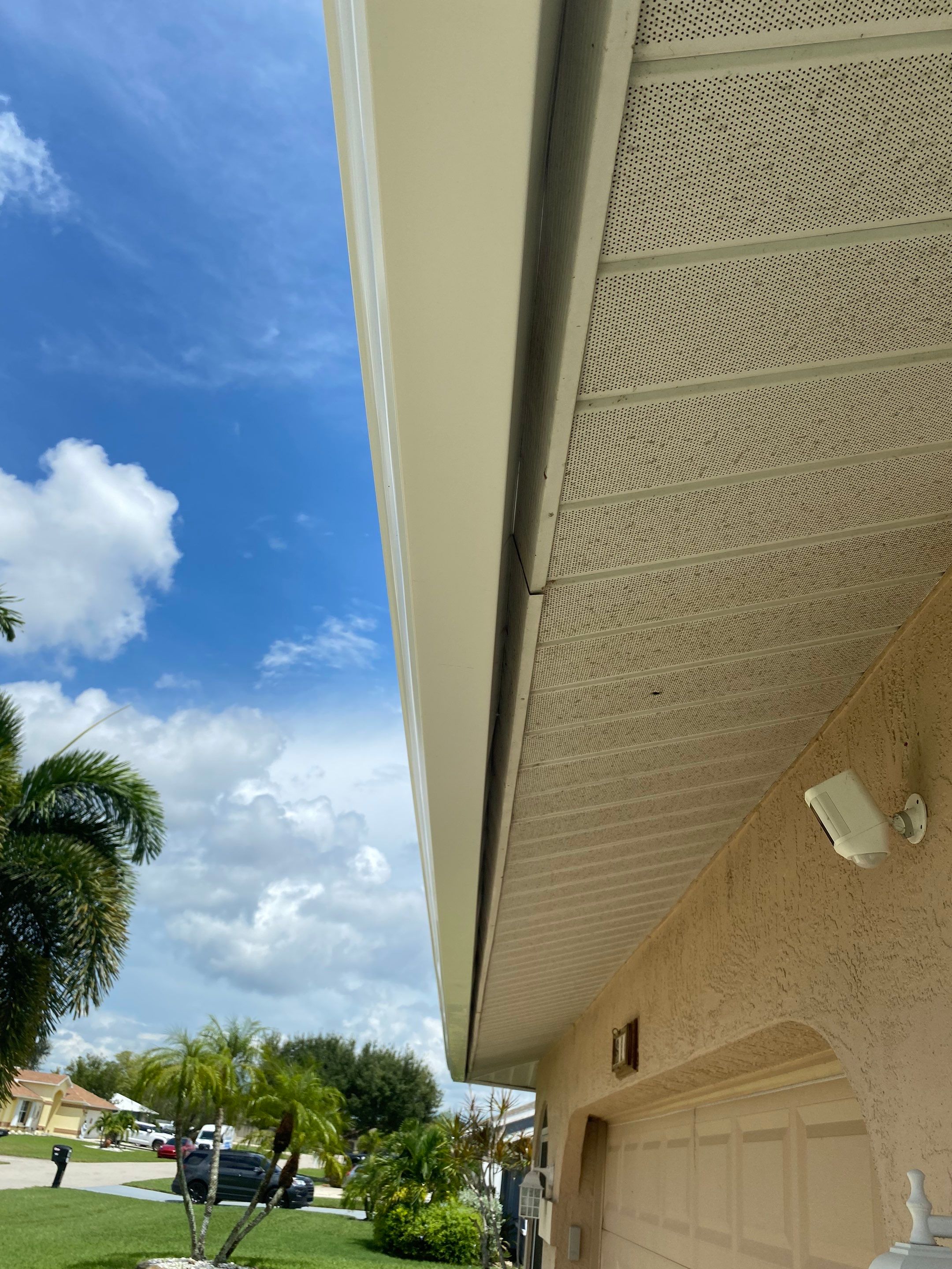 Seamless Gutters for Buildings in Cape Coral FL by Gutter Professors