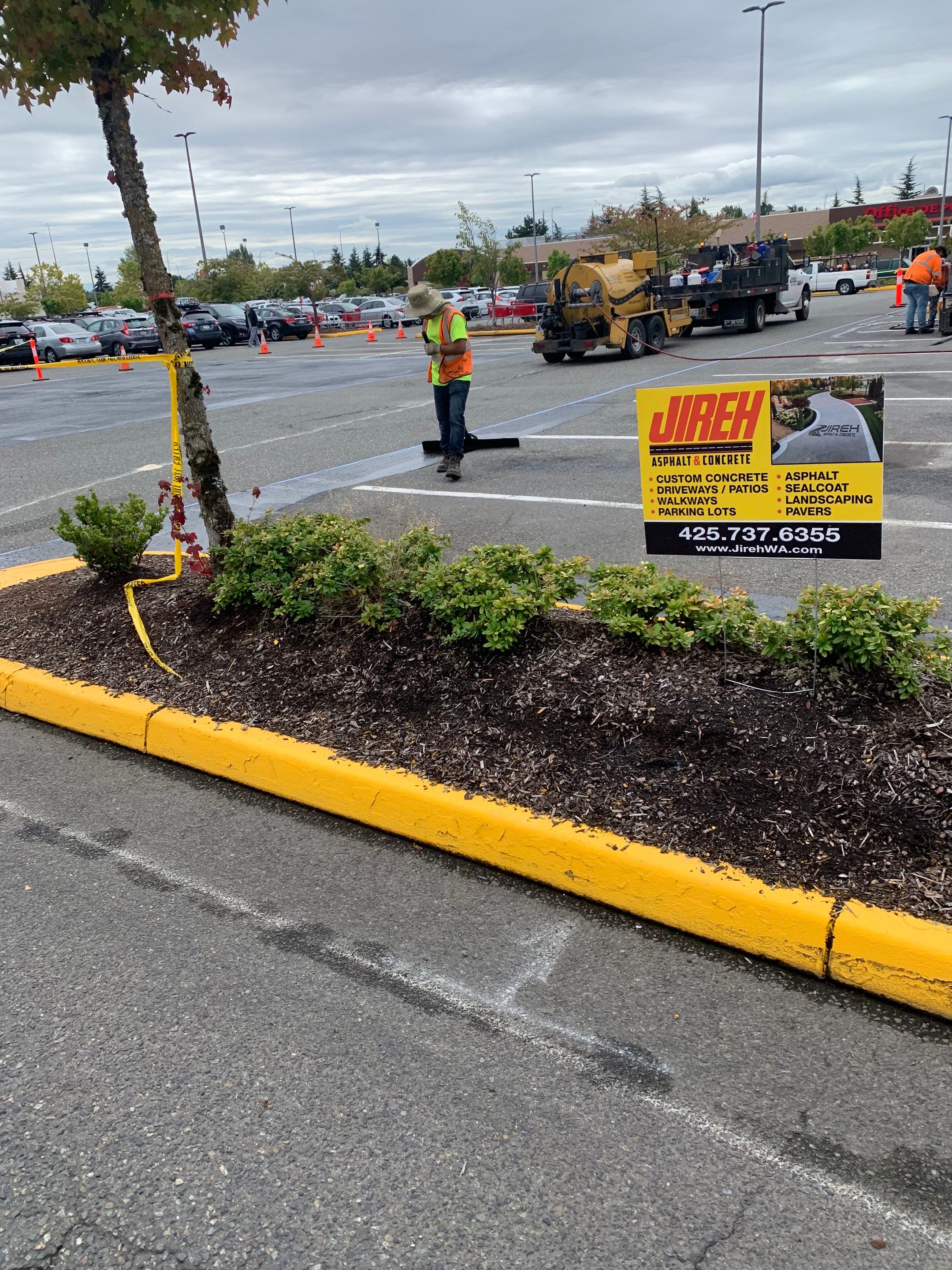 Trisha | Asphalt Parking Lot Repair   by Jireh Asphalt & Concrete Inc 