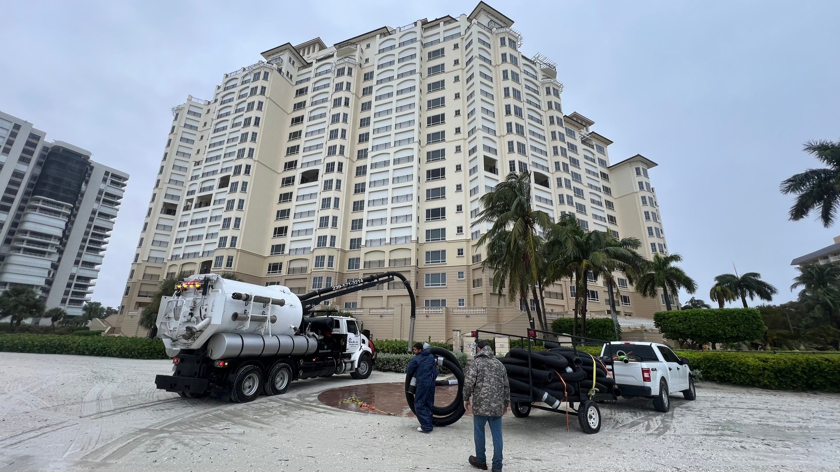 Marco Island Condo Stormwater System Maintenance by Don Mar, Inc. Storm Water Solutions