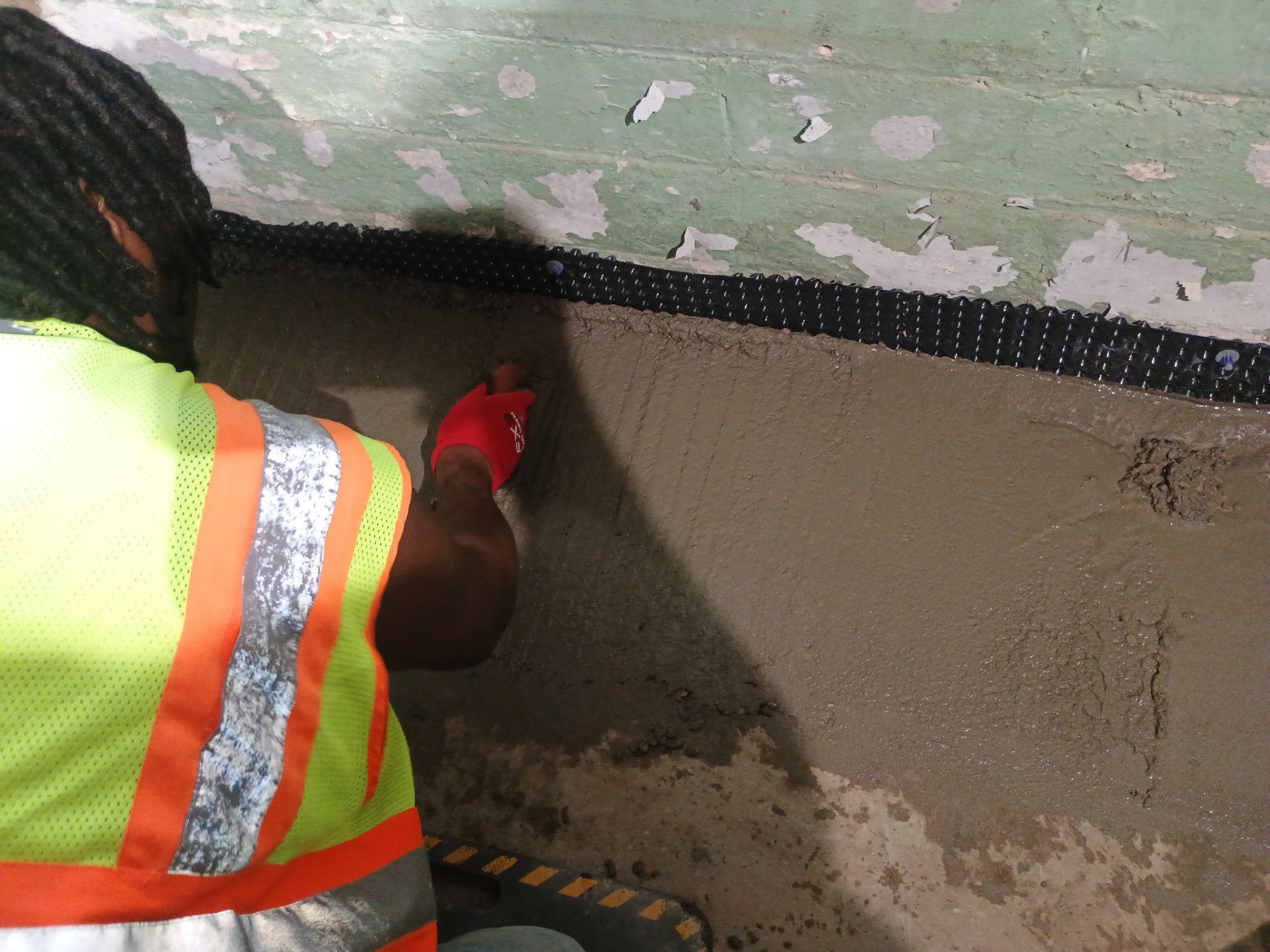 Interior Drain Tile for a South Minneapolis Basement by Waterproofing Northeast