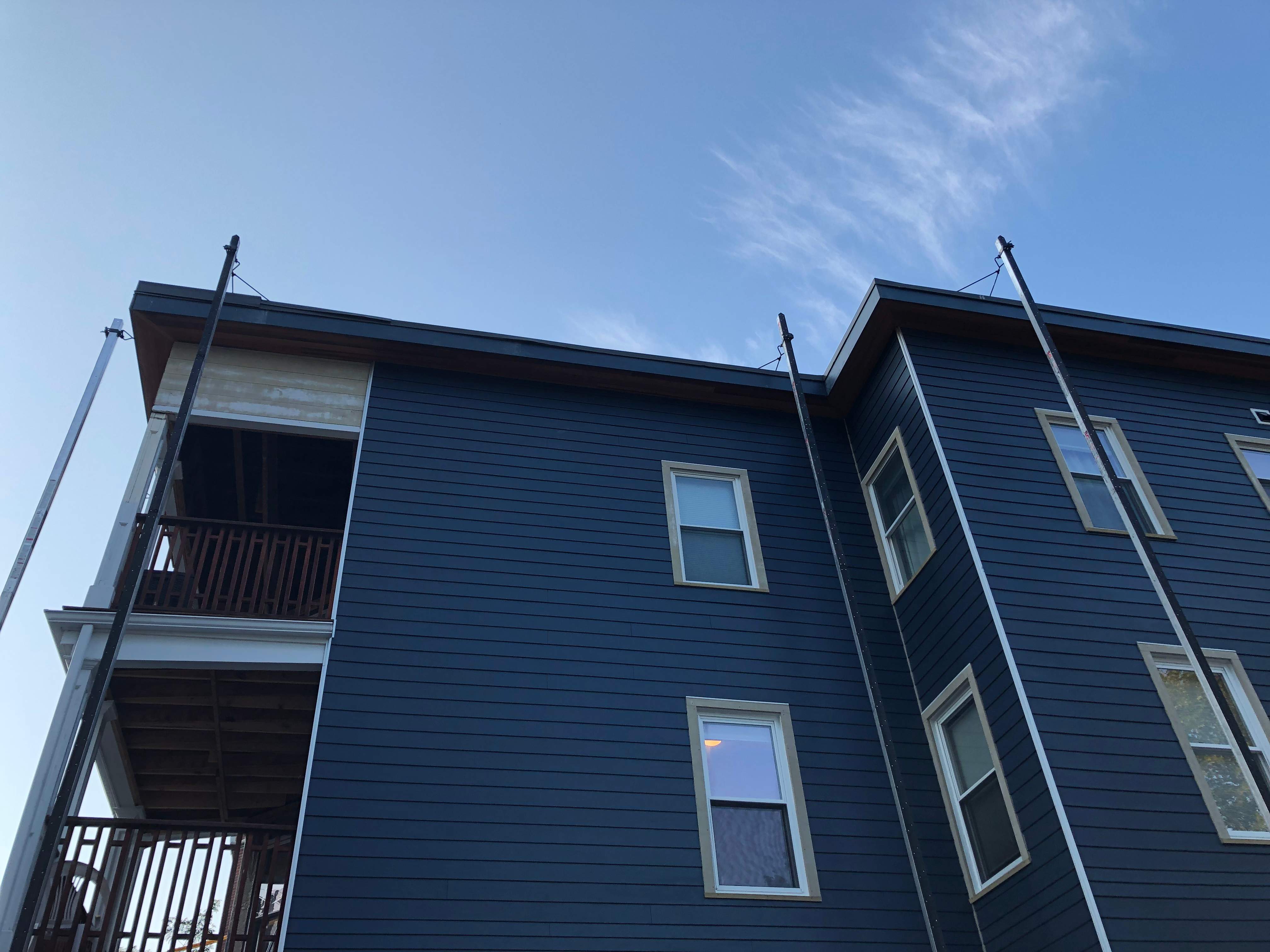 Siding Installation using James Hardie by UBrothers Construction