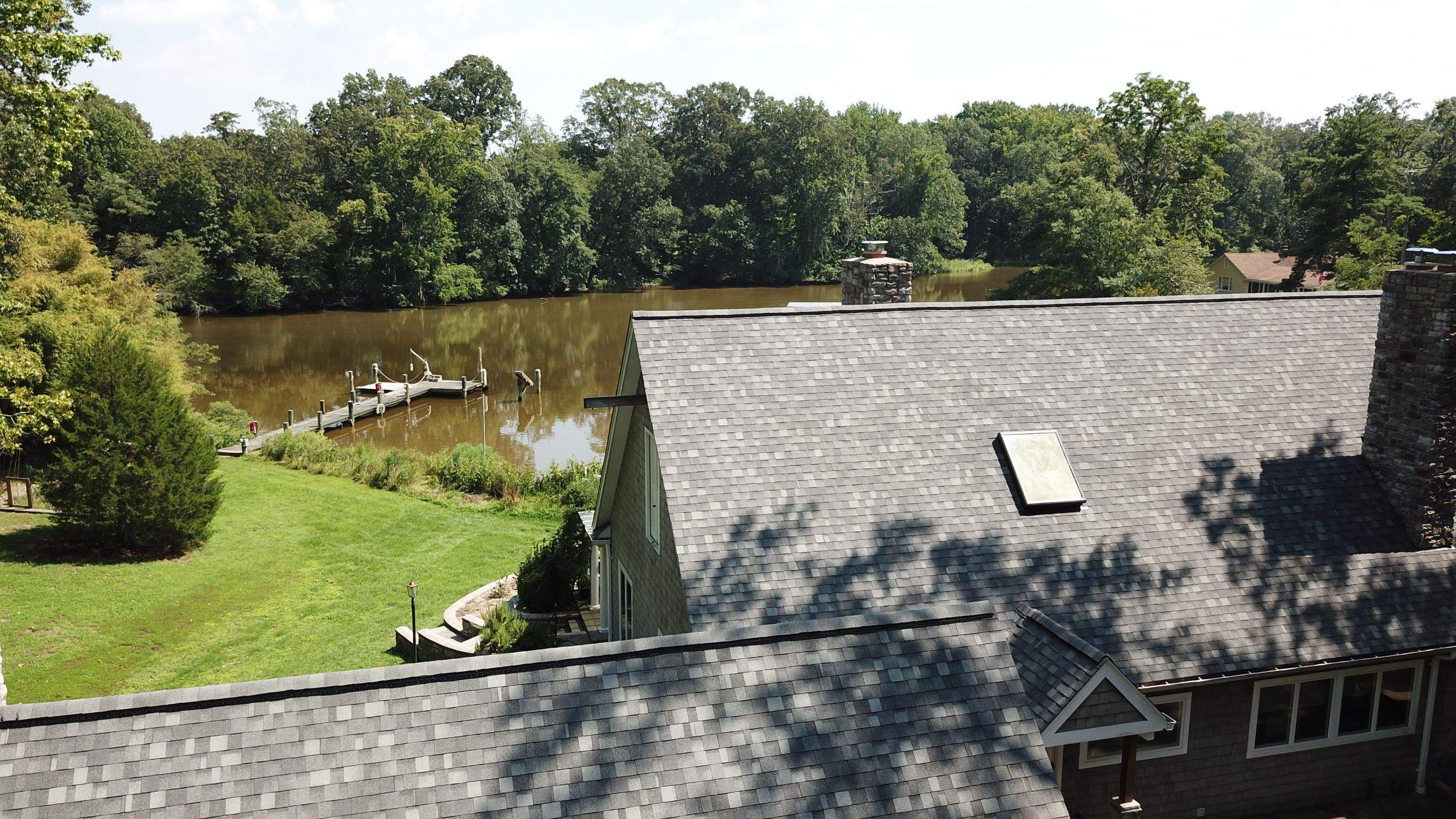 Roof Replacement using IKO Dynasty by American Home Contractors