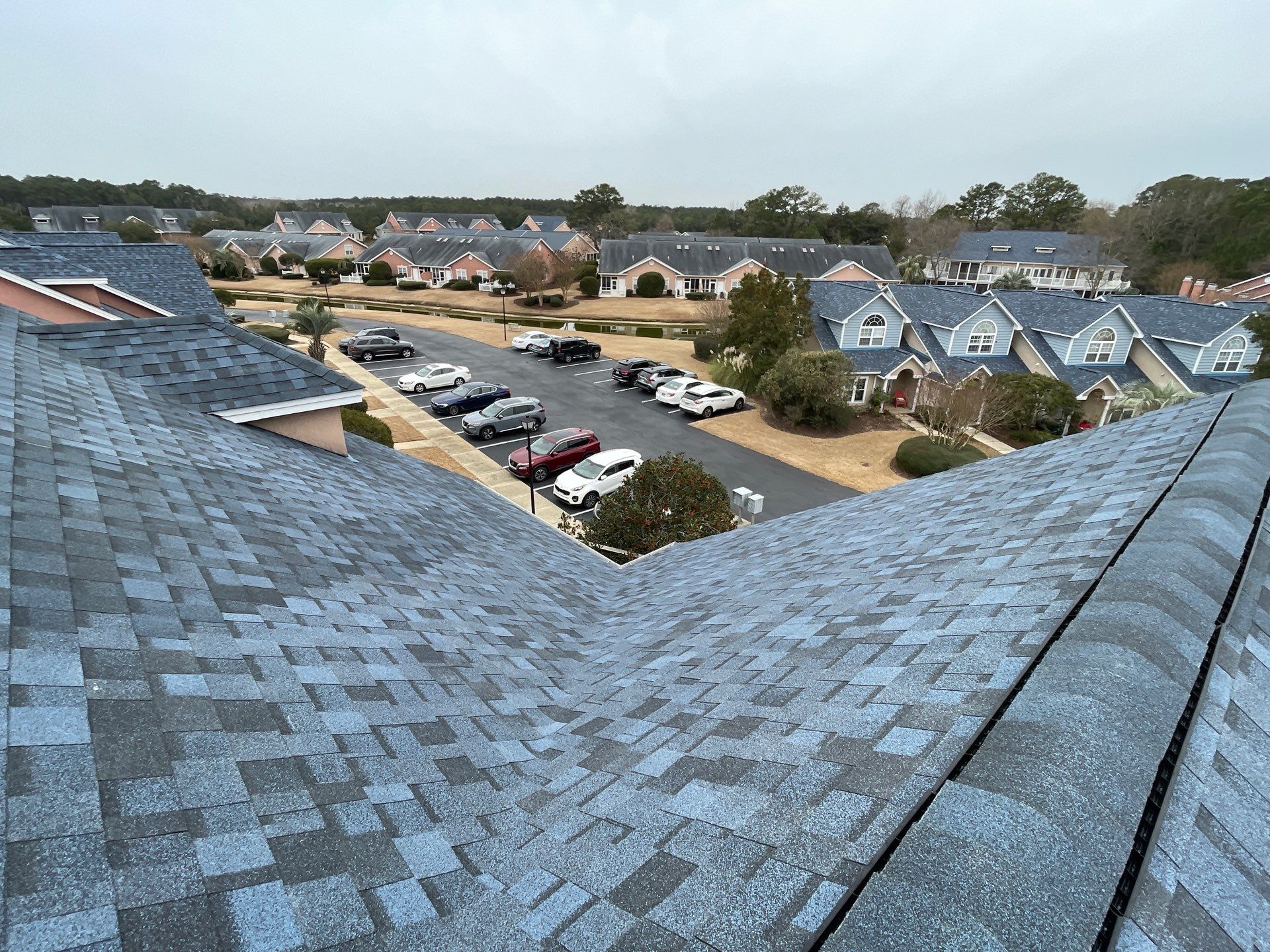 IKO Dynasty - Atlantic Blue by Linta Roofing