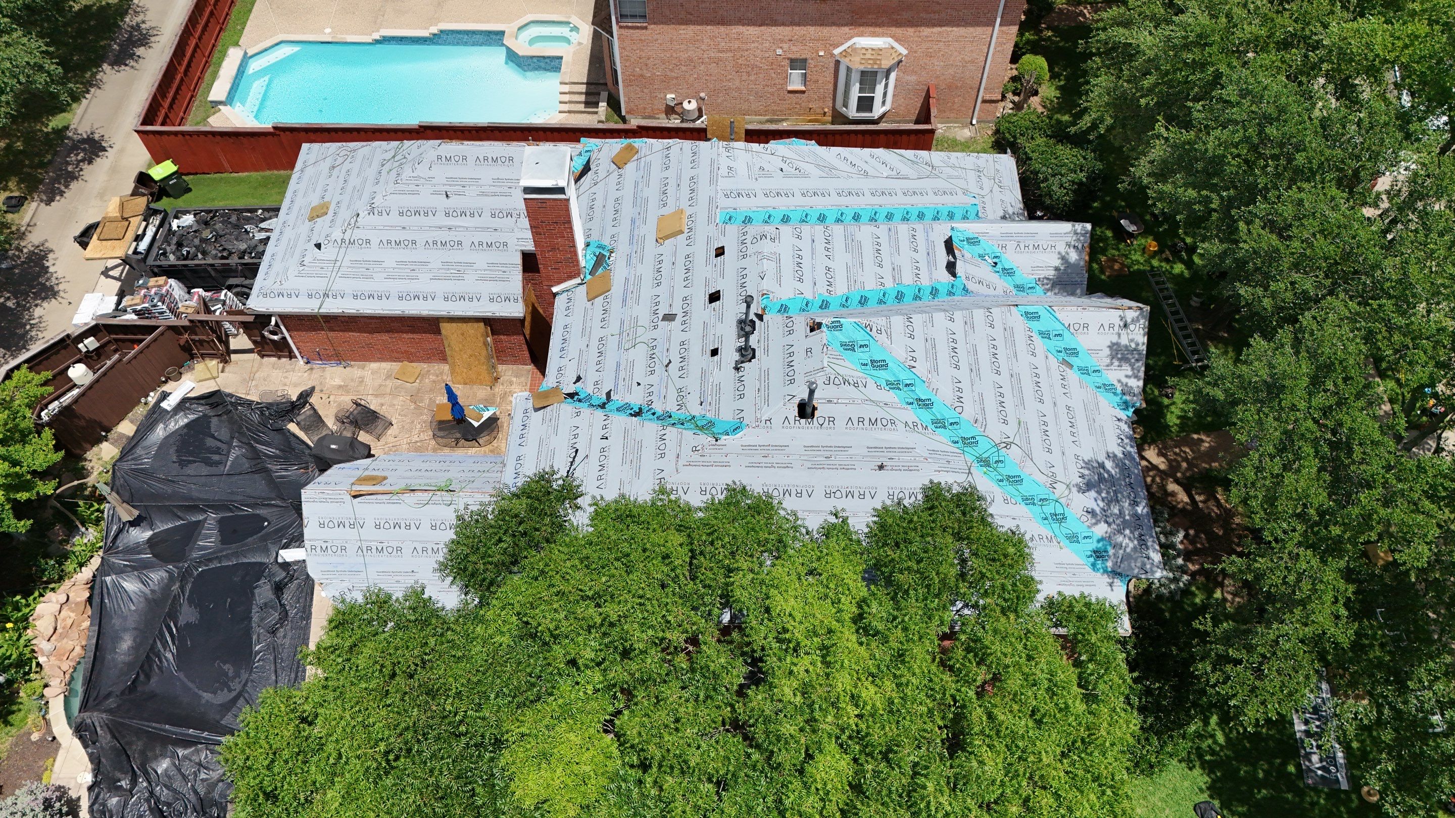 Full Architectural Shingle Roof Replacement for Plano Residence by Armor Roofing | Exteriors
