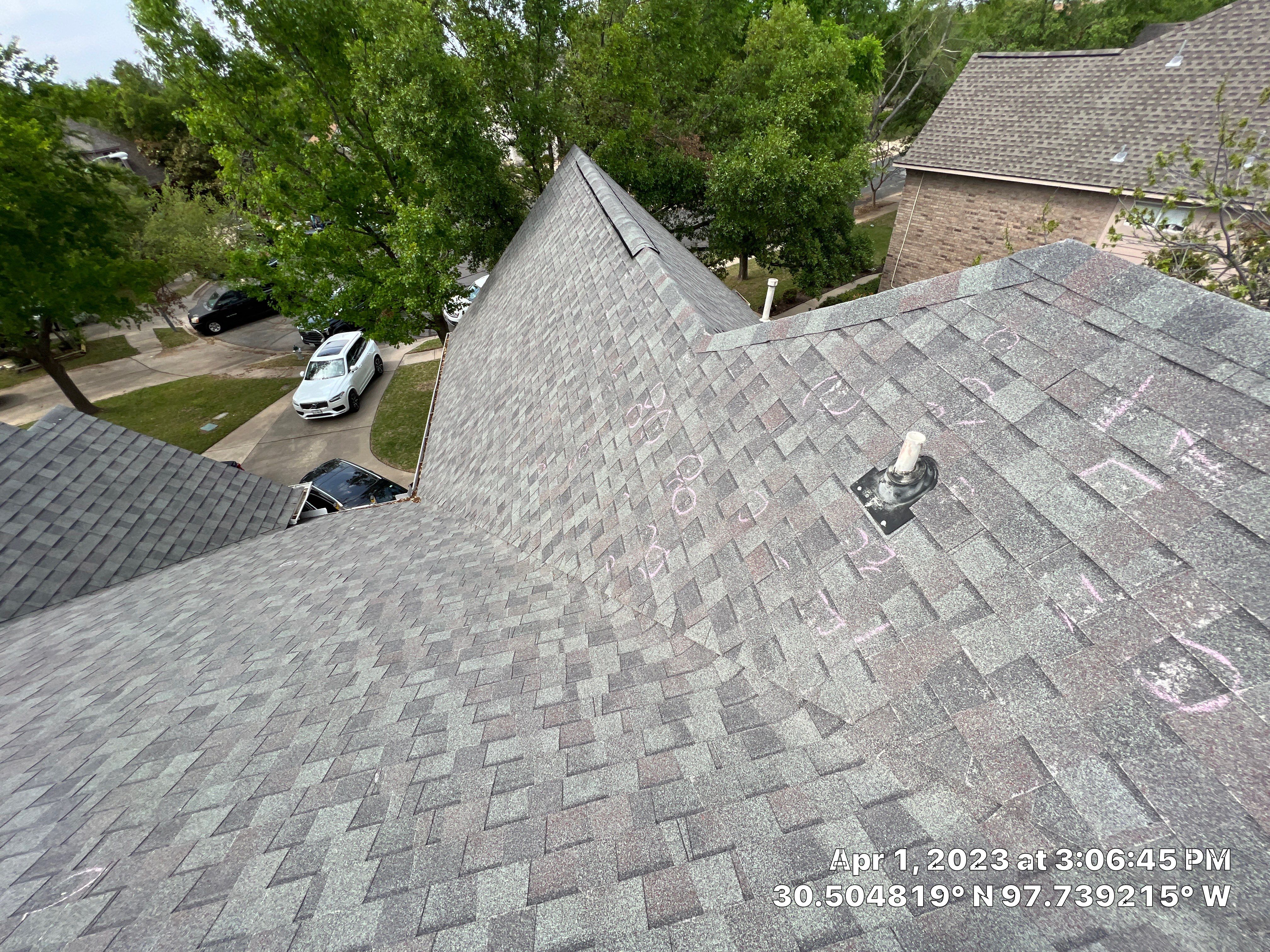 Austin Residential Roof Replacement Featuring IKO Glacier Architectural Shingles by Caliber Restoration LLC