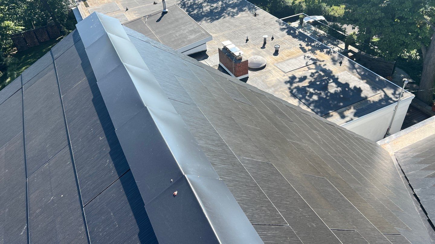 Tesla Solar Roof near Washington, D.C. by American Home Contractors
