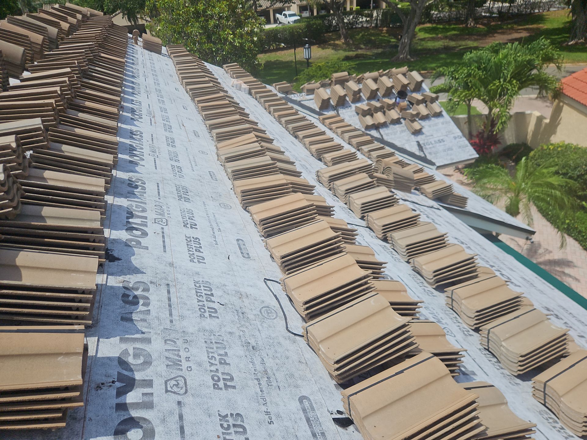Residential Roofing Installation using Eagle Roofing Tile by BLUES BROTHERS ROOFING