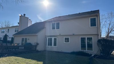 Turtle Shell gutter protection installation in Naperville, IL 60565, photograph 4