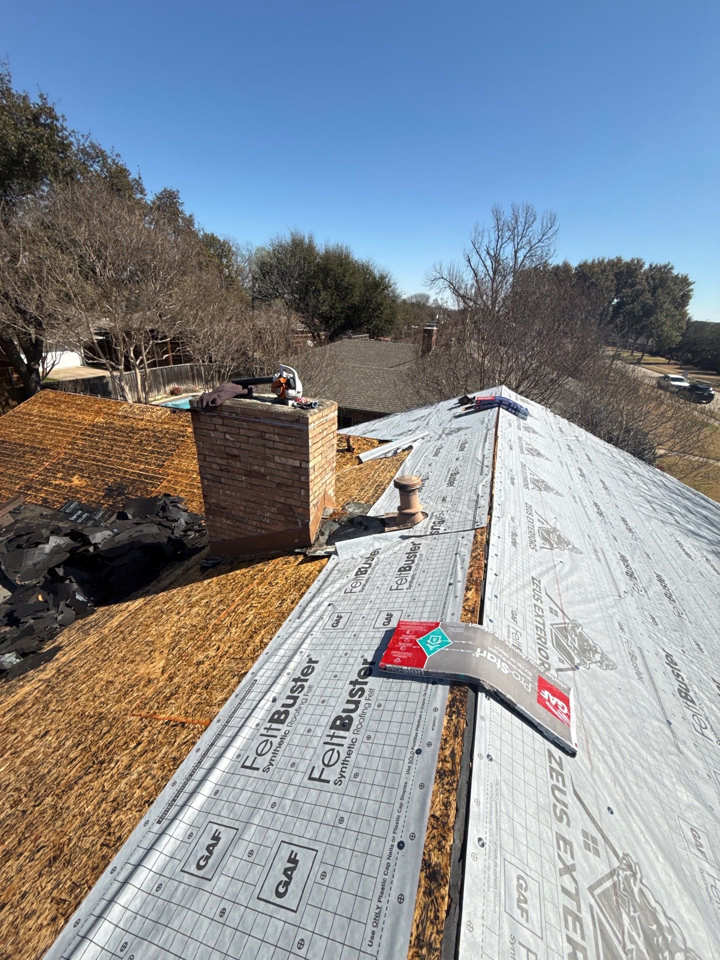 Project in Richardson by Zeus Exteriors