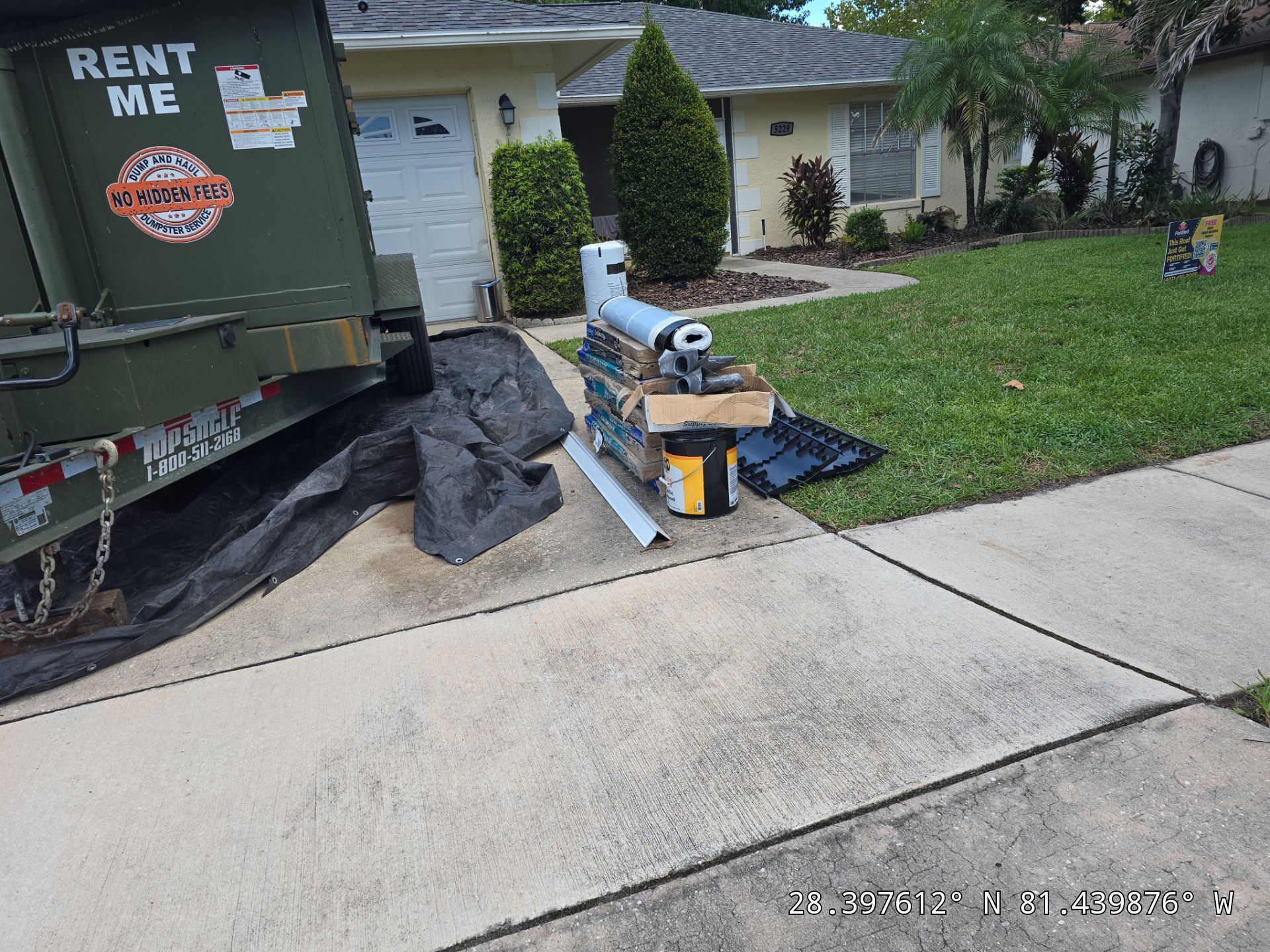 Project in Orlando by Fortified Roofing Solutions Corp.
