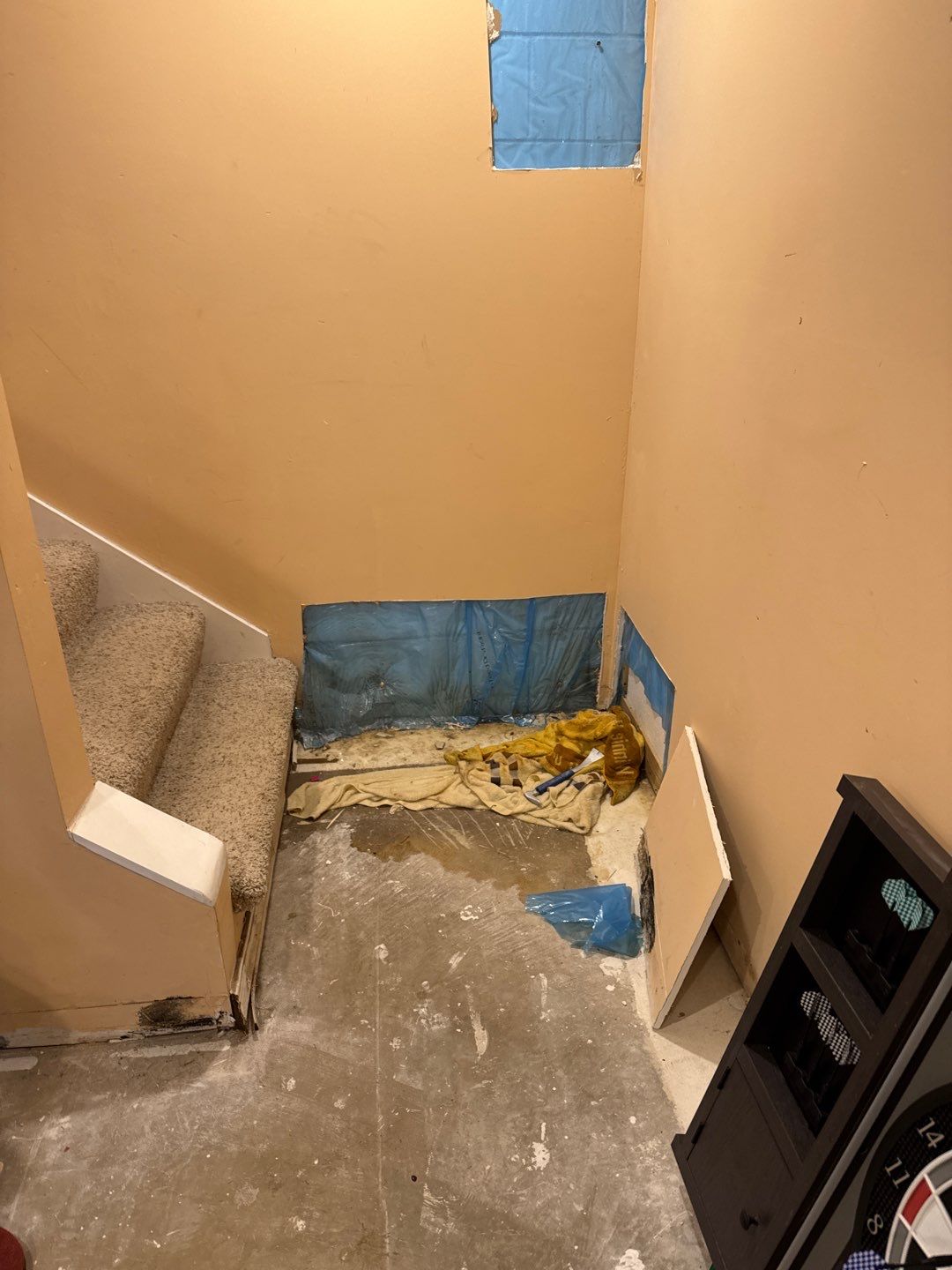 Interior Drain Tile Installation in Minnetonka, MN by Waterproofing Northeast
