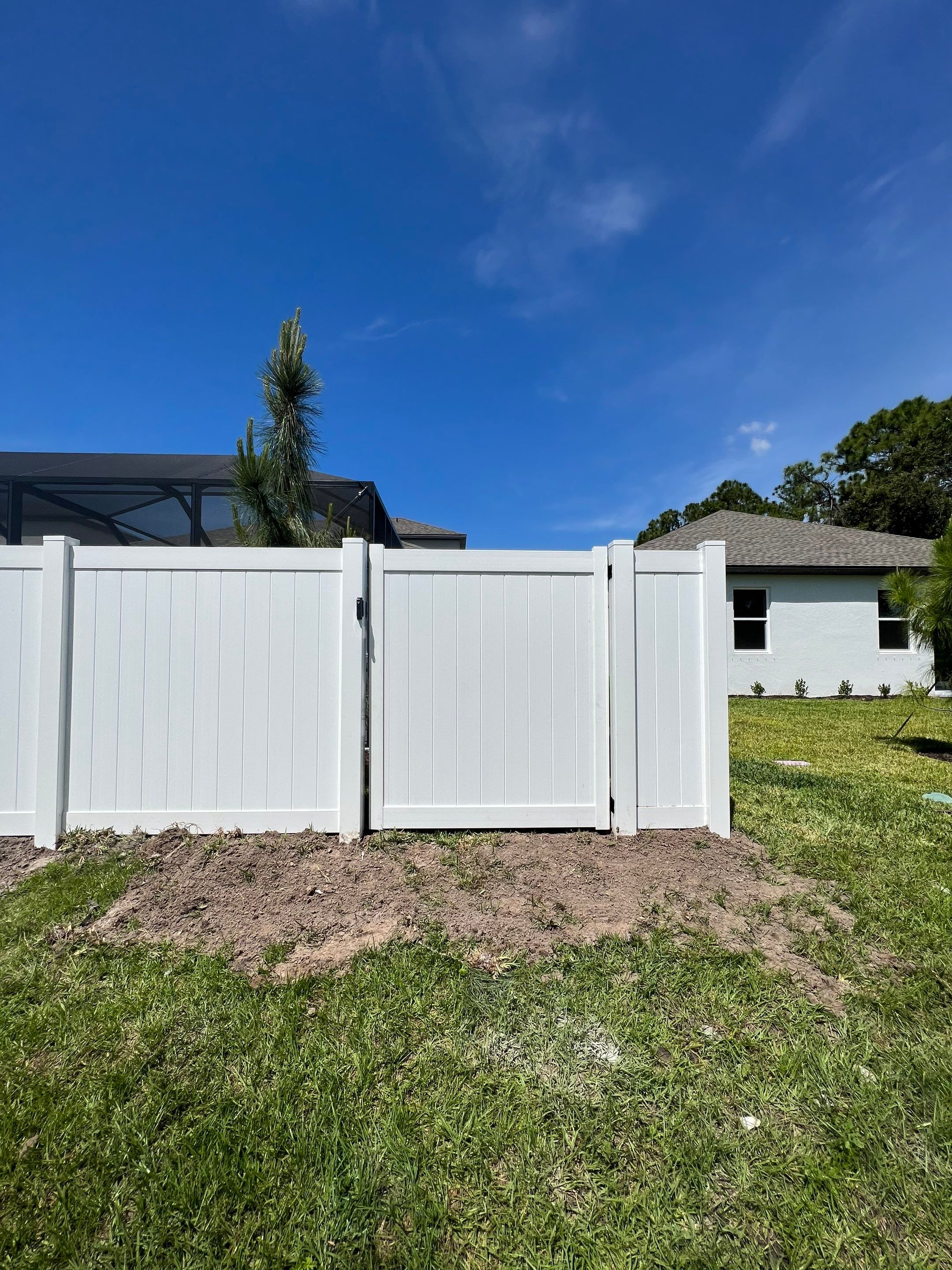 Vinyl Fence Installation using Vinyl Privacy Fence  by Asap fence and gates, LLC