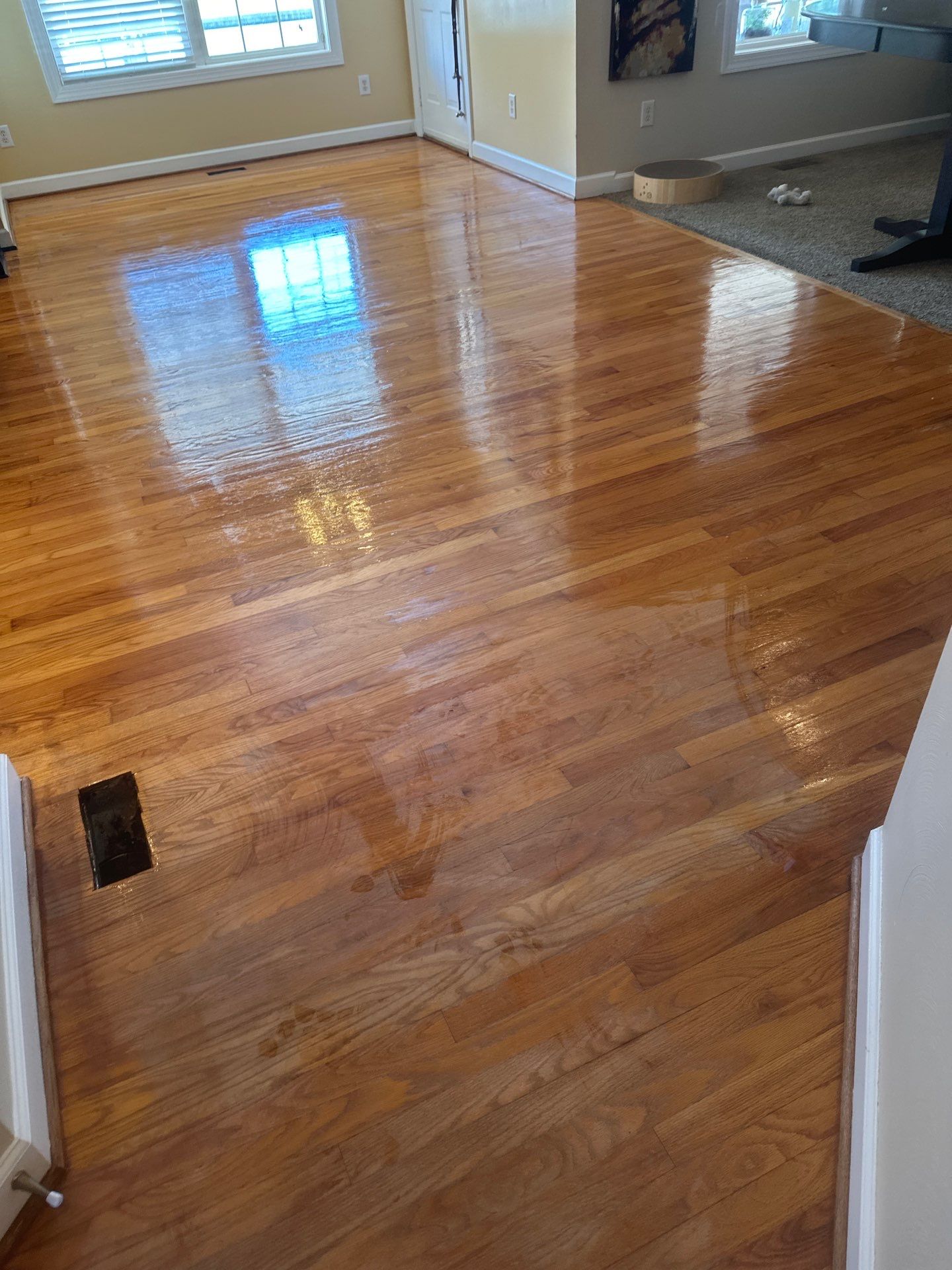 Hardwood Renewal  using Finish Em by Monster Clean