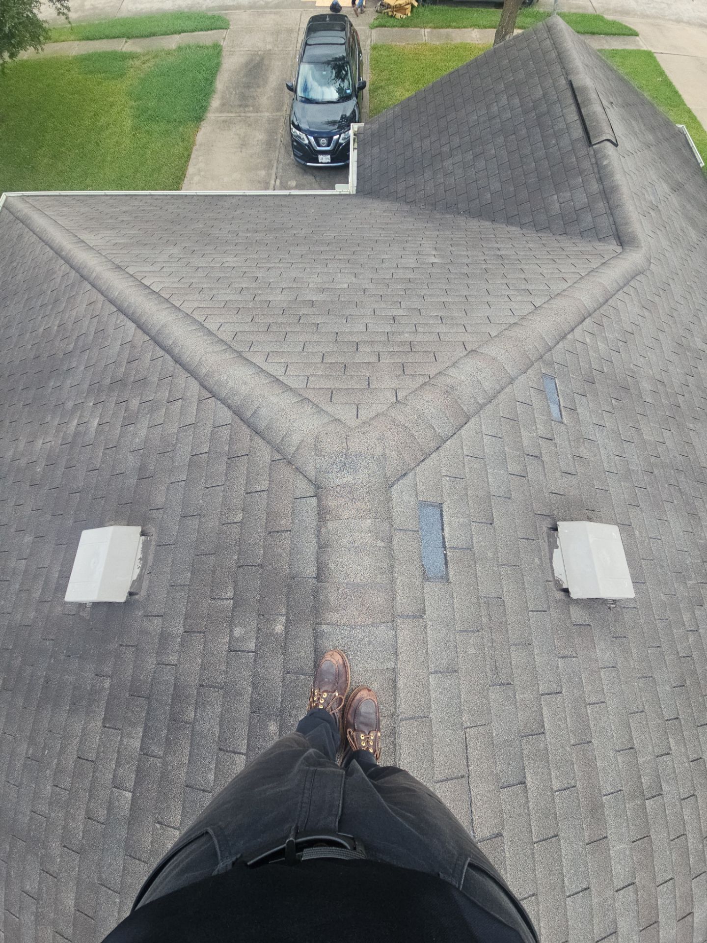 Residential Roofing Repair using Owen's Corning Duration (Lifetime) Shingles by Roof Repair Company