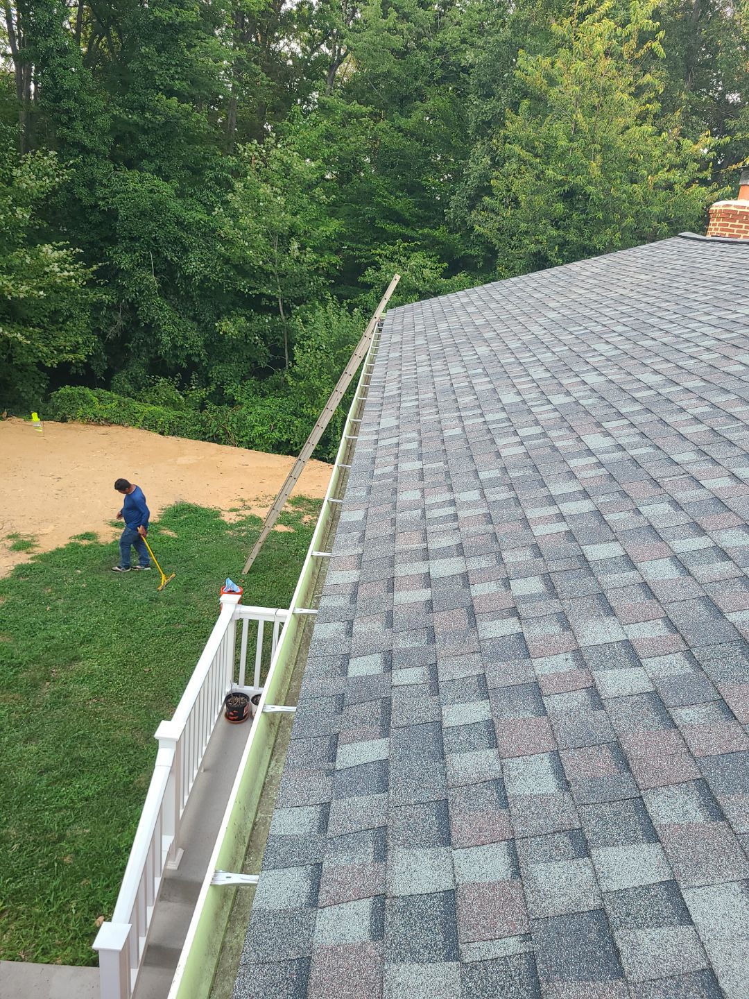 Woodbridge: Roof Replacement with CertainTeed Landmark Pro Designer Shingles in Max Def Colonial Slate by RM Banning, Inc.