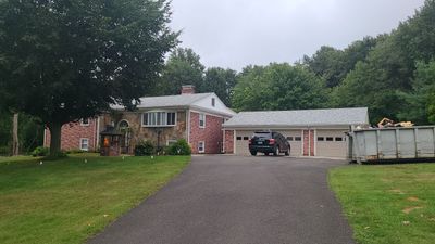 Residential Roofing Installation using Owens Corning Duration Slatestone Gray